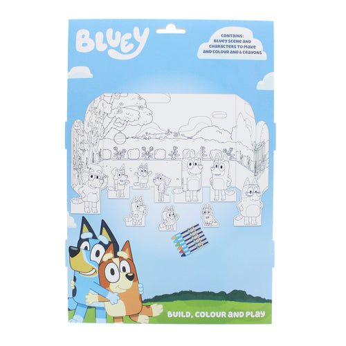 Bluey Build, Colour & Play
