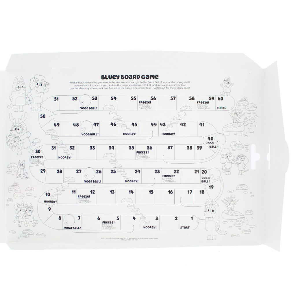 Bluey Build, Colour & Play