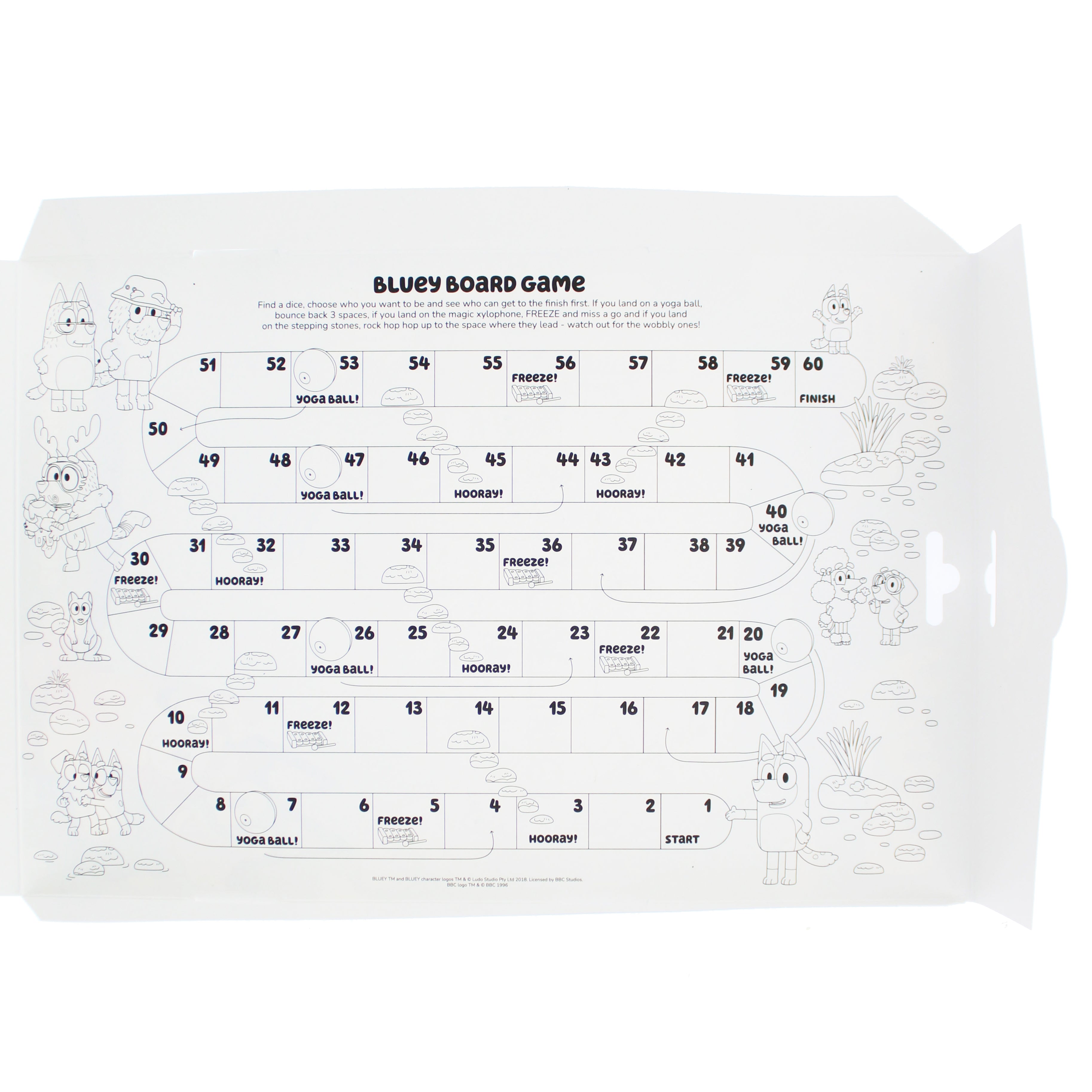 Bluey Build, Colour & Play