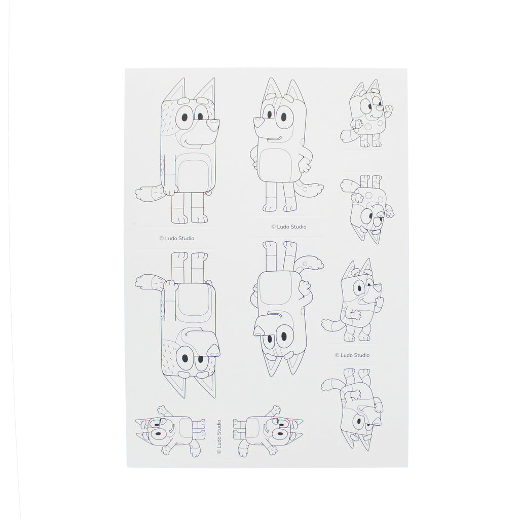 Bluey Build, Colour & Play