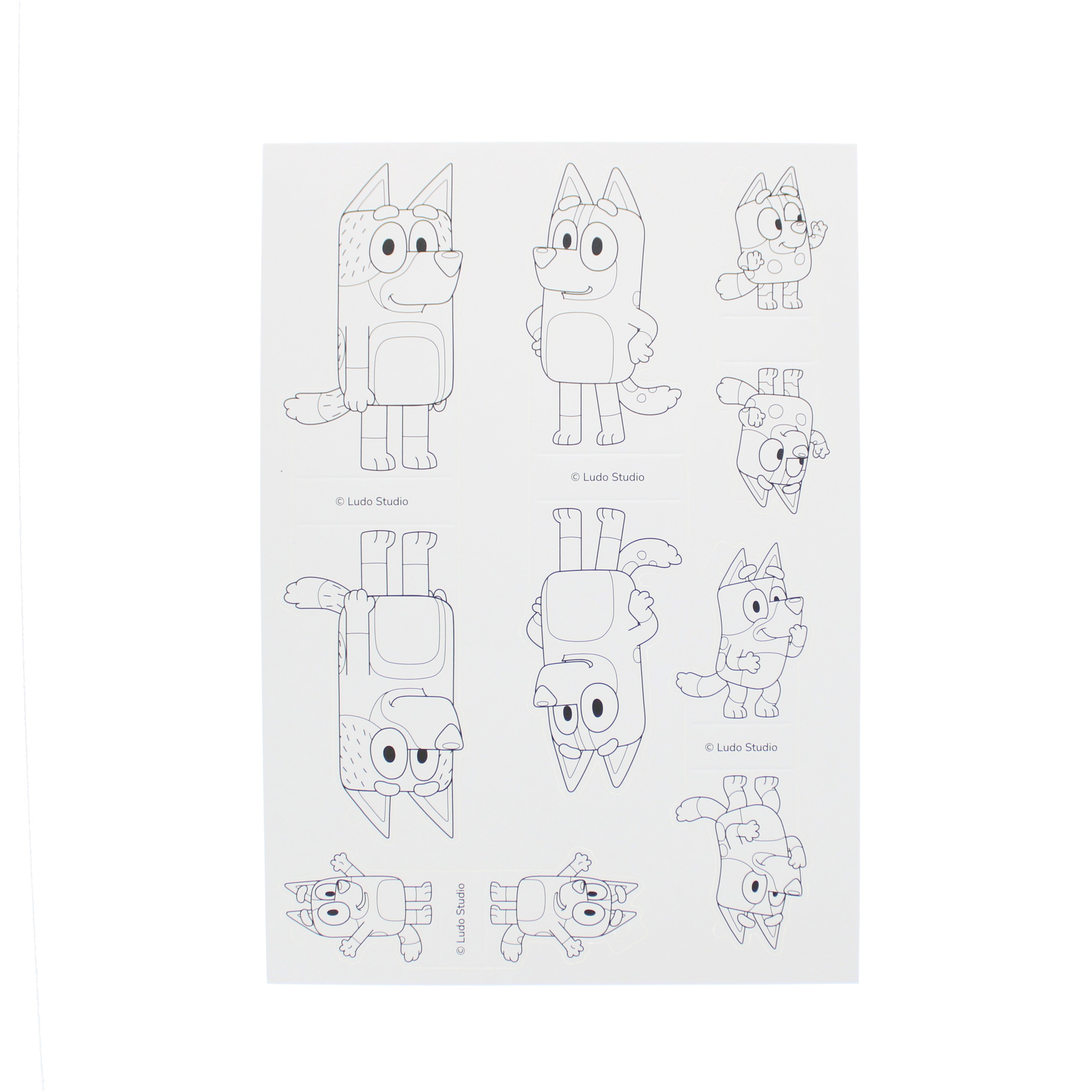 Bluey Build, Colour & Play