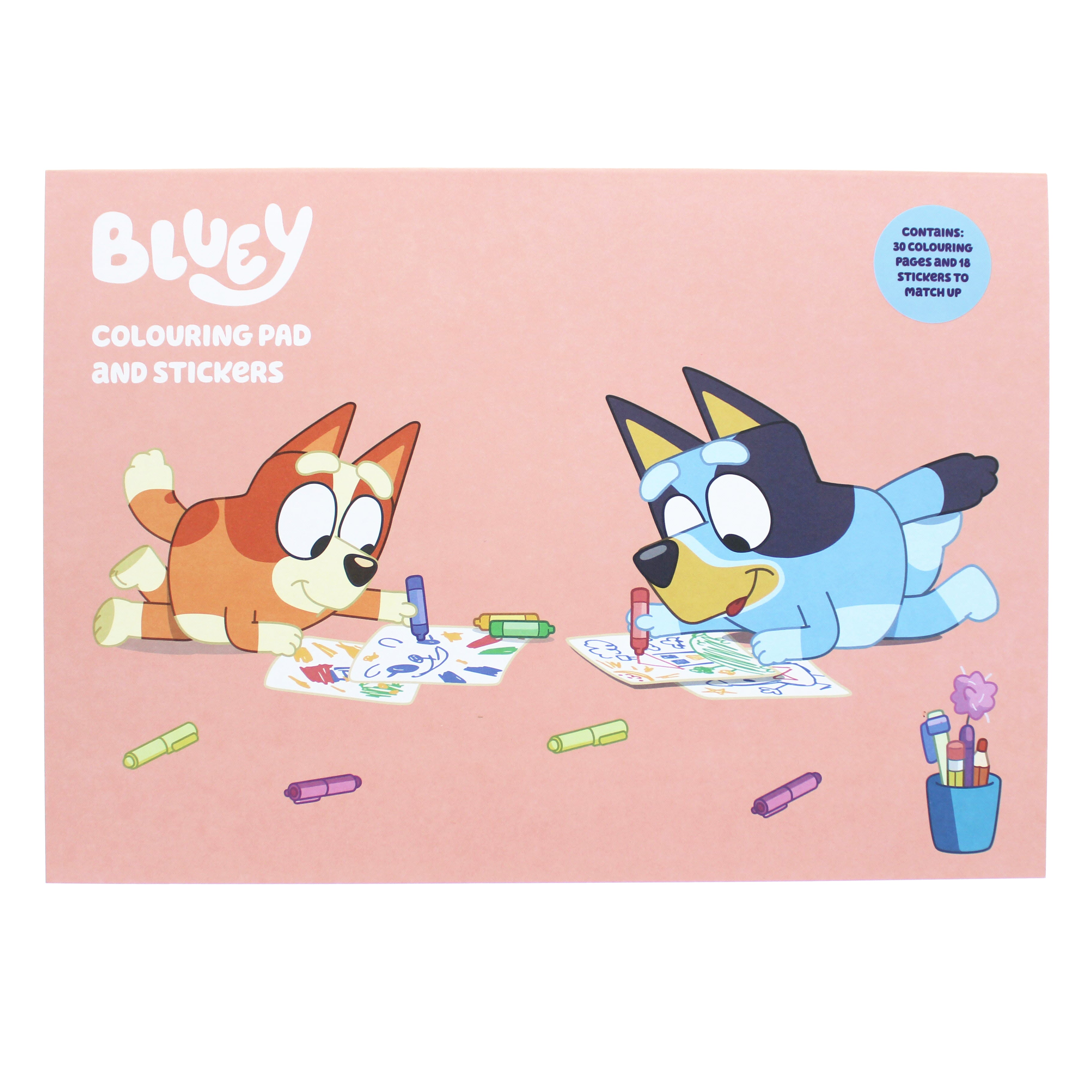 Bluey A4 Colouring Pad