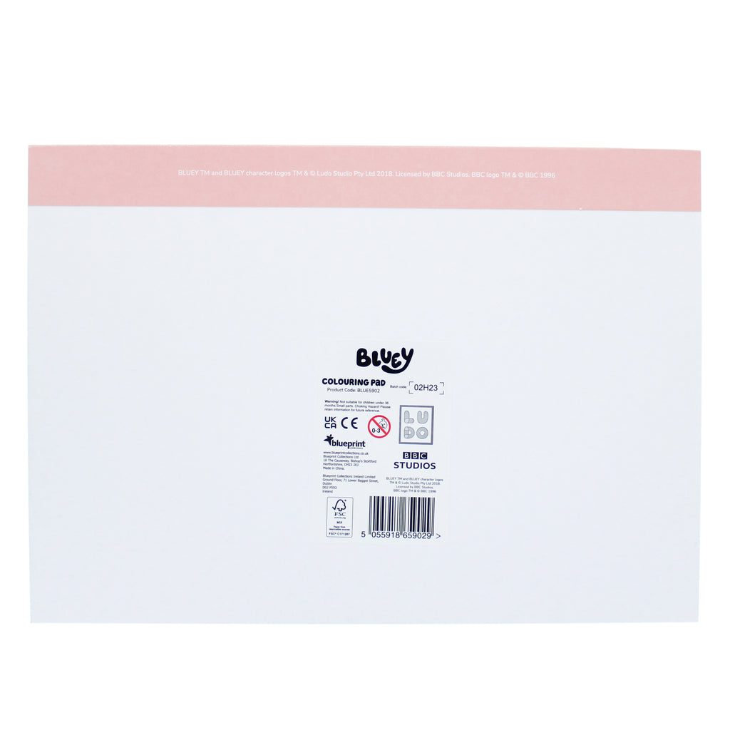 Bluey A4 Colouring Pad