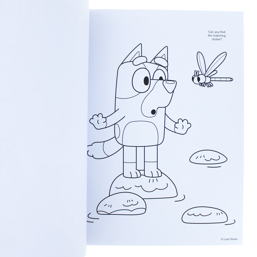 Bluey A4 Colouring Pad