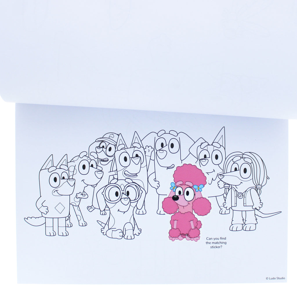 Bluey A4 Colouring Pad