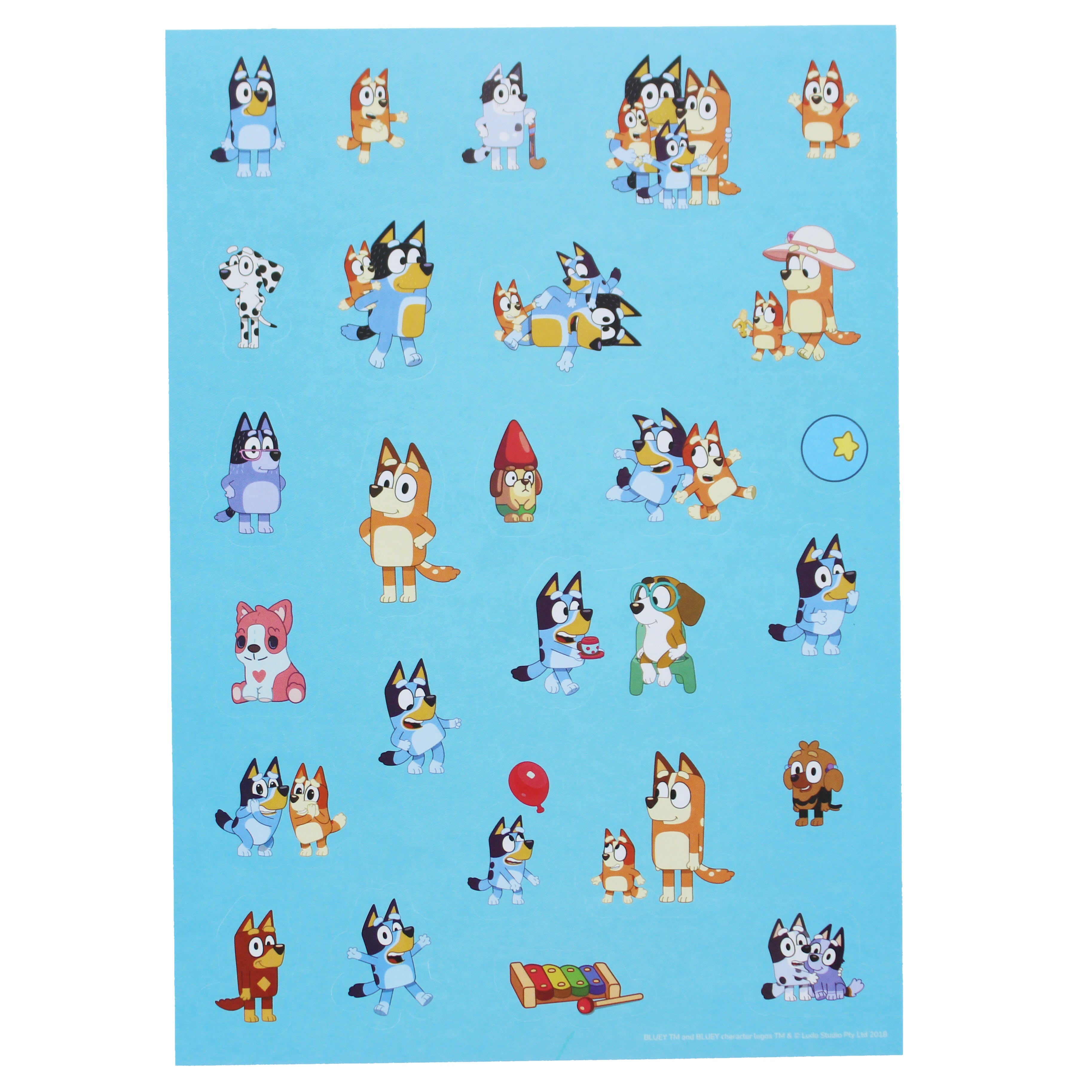 Bluey Stick & Stamp Set