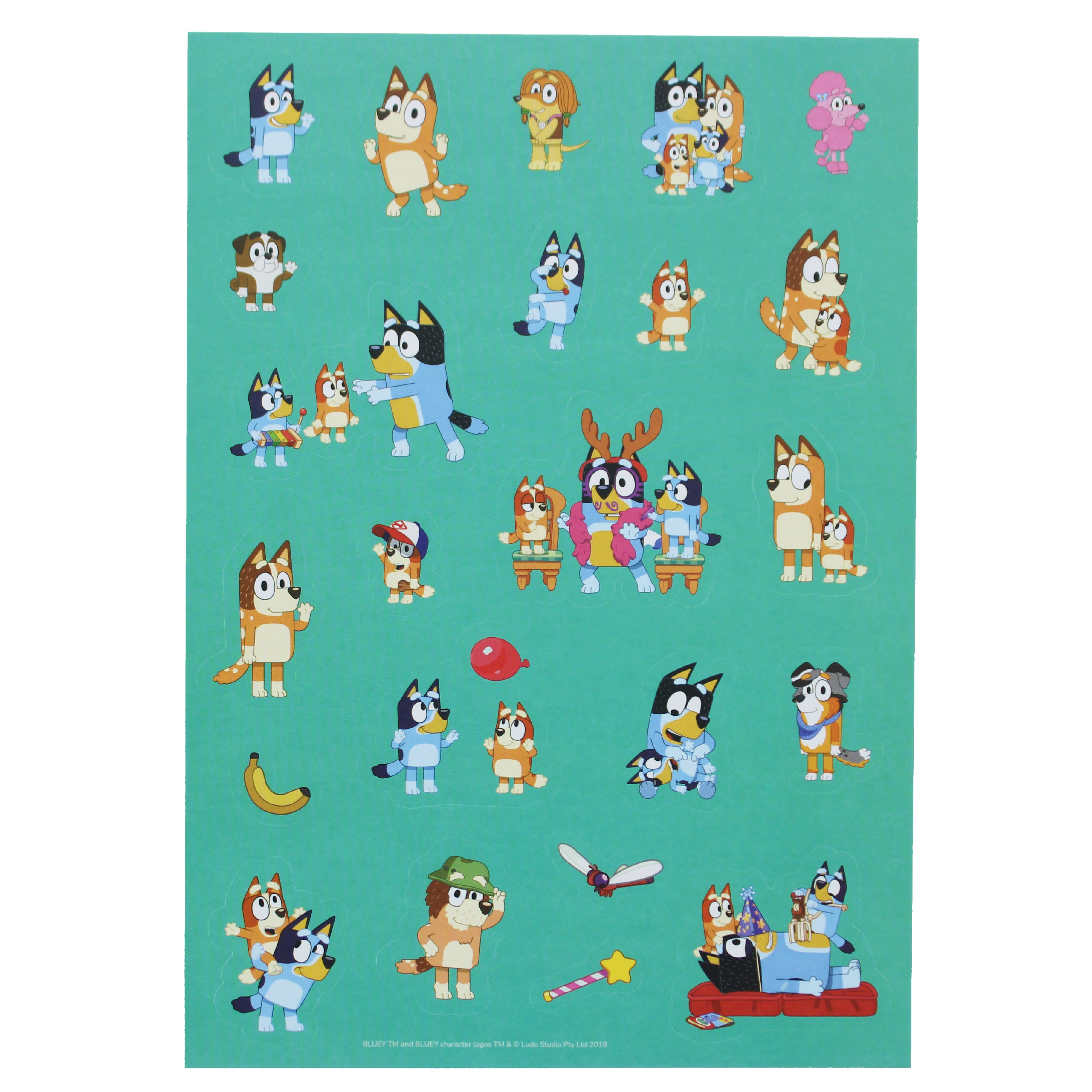 Bluey Stick & Stamp Set