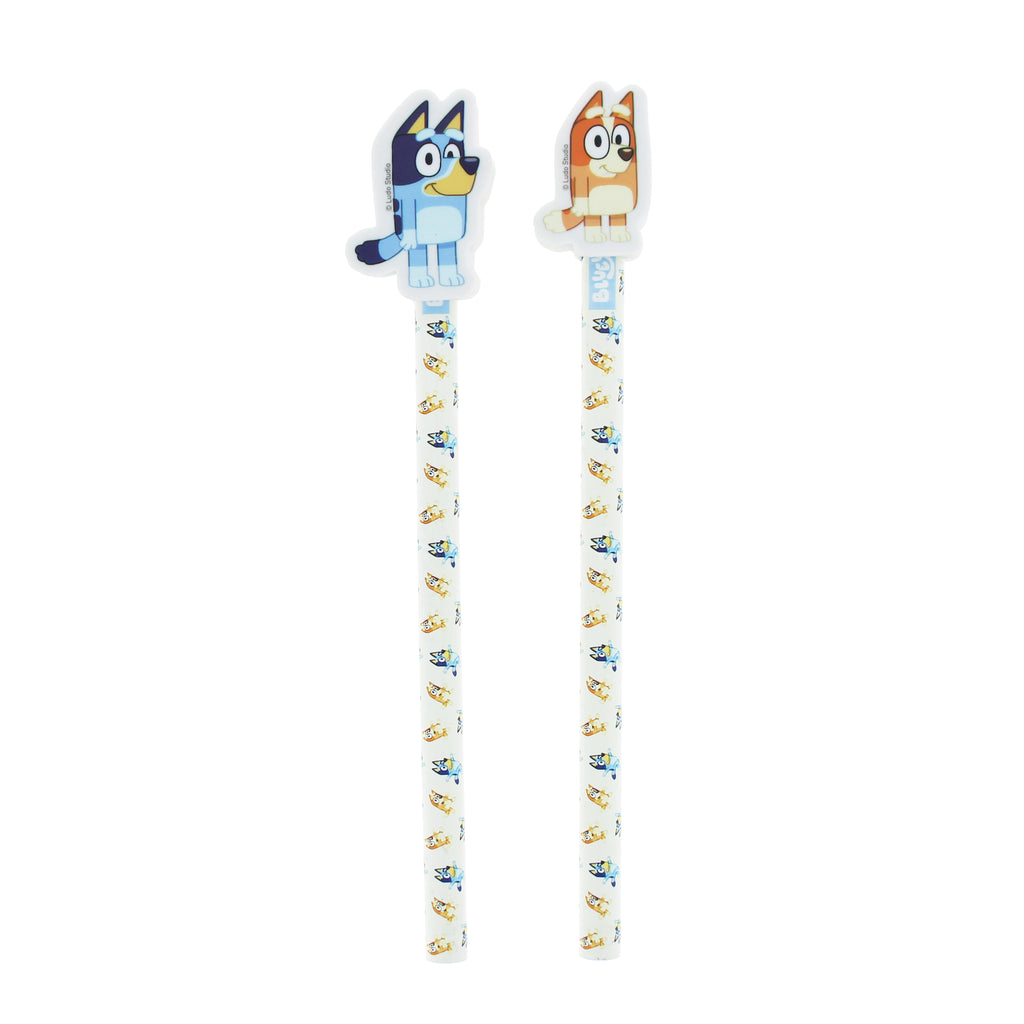 Bluey Pencil & Eraser Set
