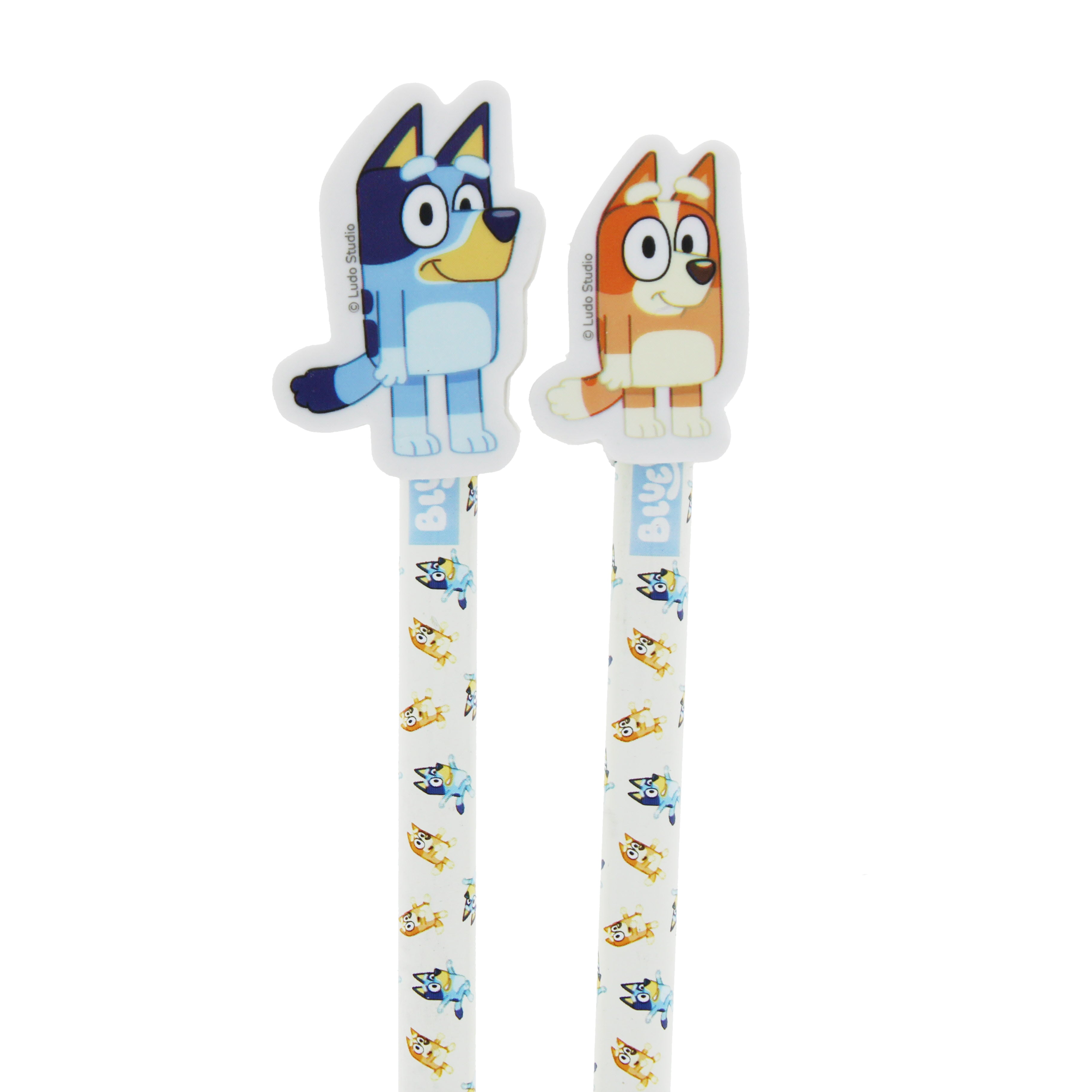 Bluey Pencil & Eraser Set