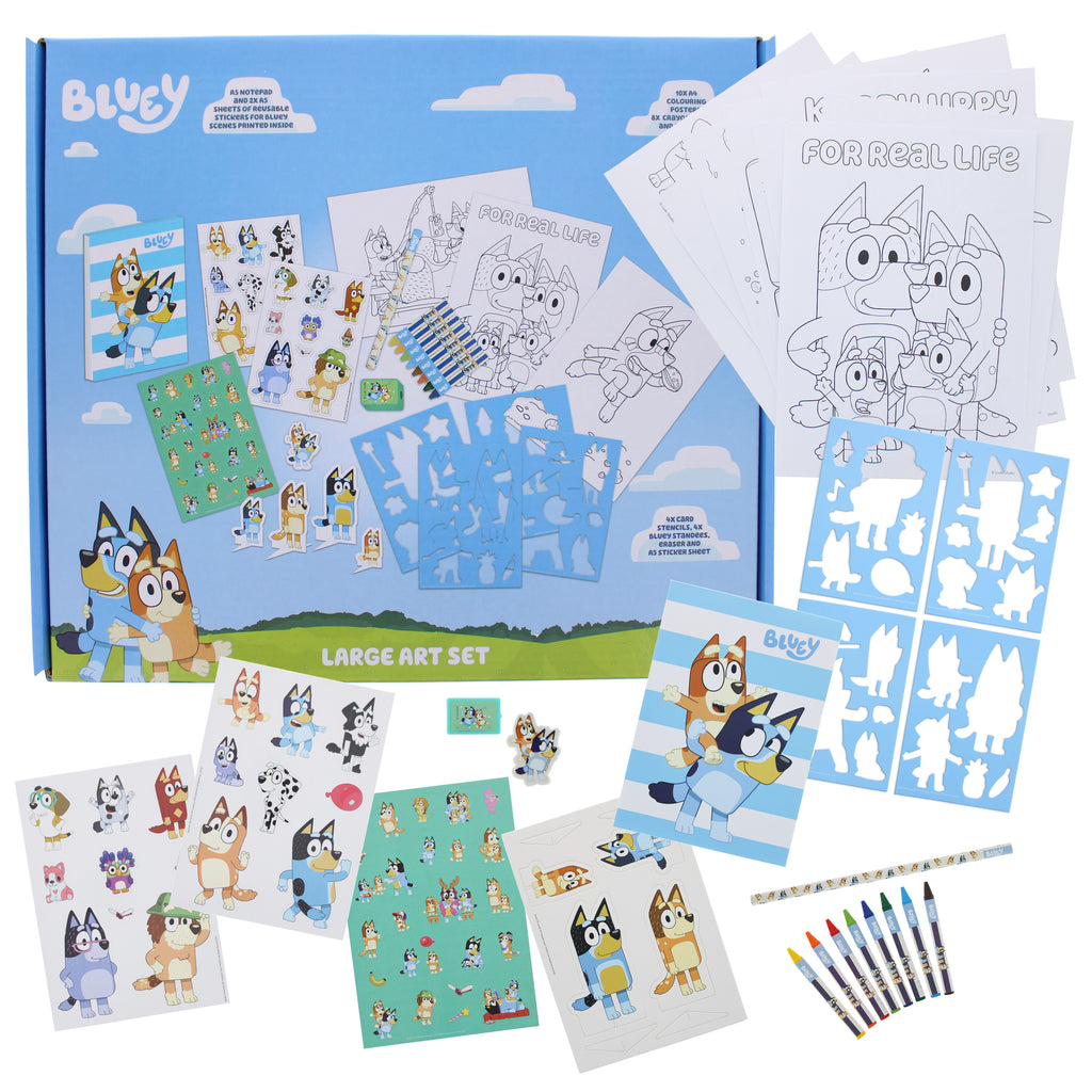 Bluey Large Art Set