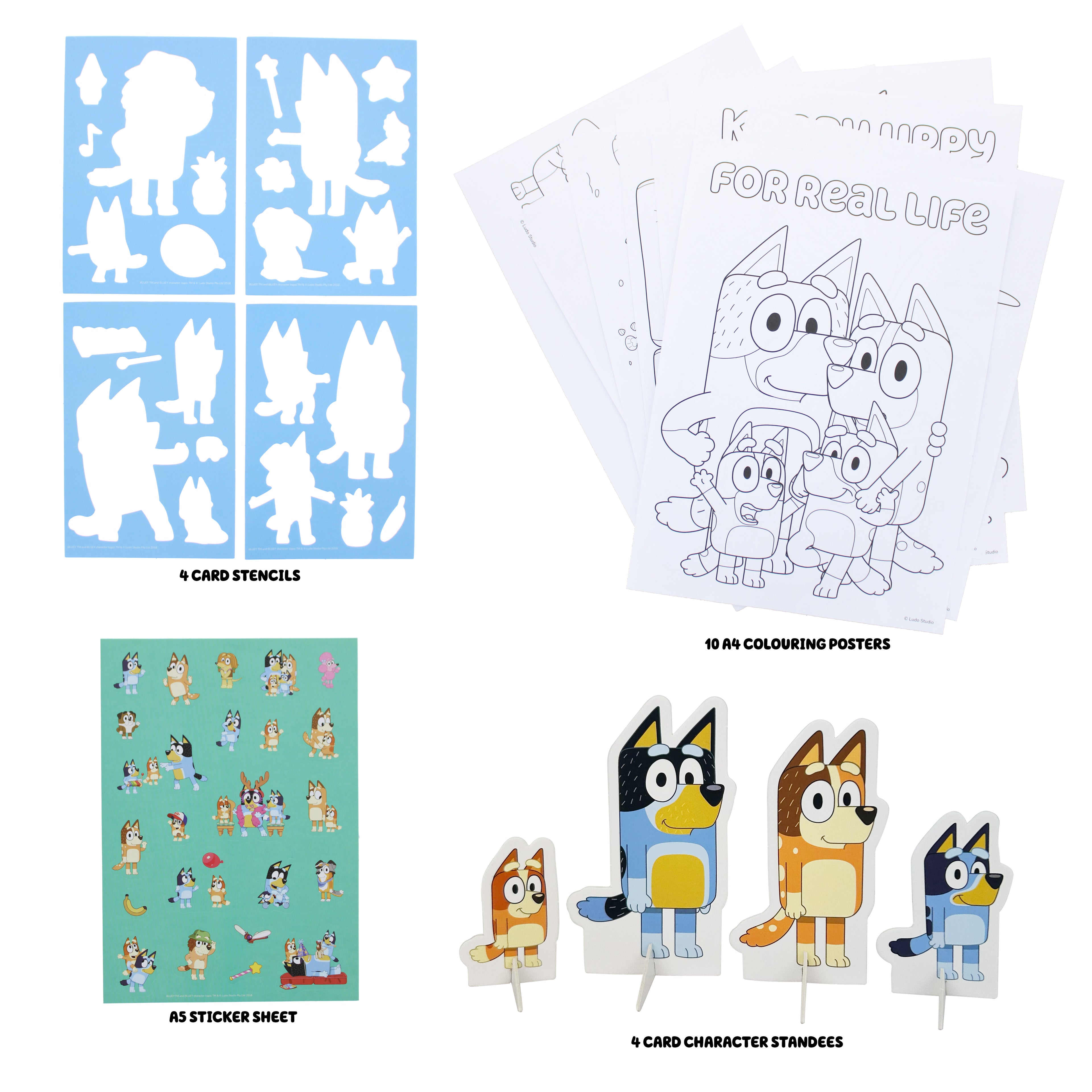 Bluey Large Art Set