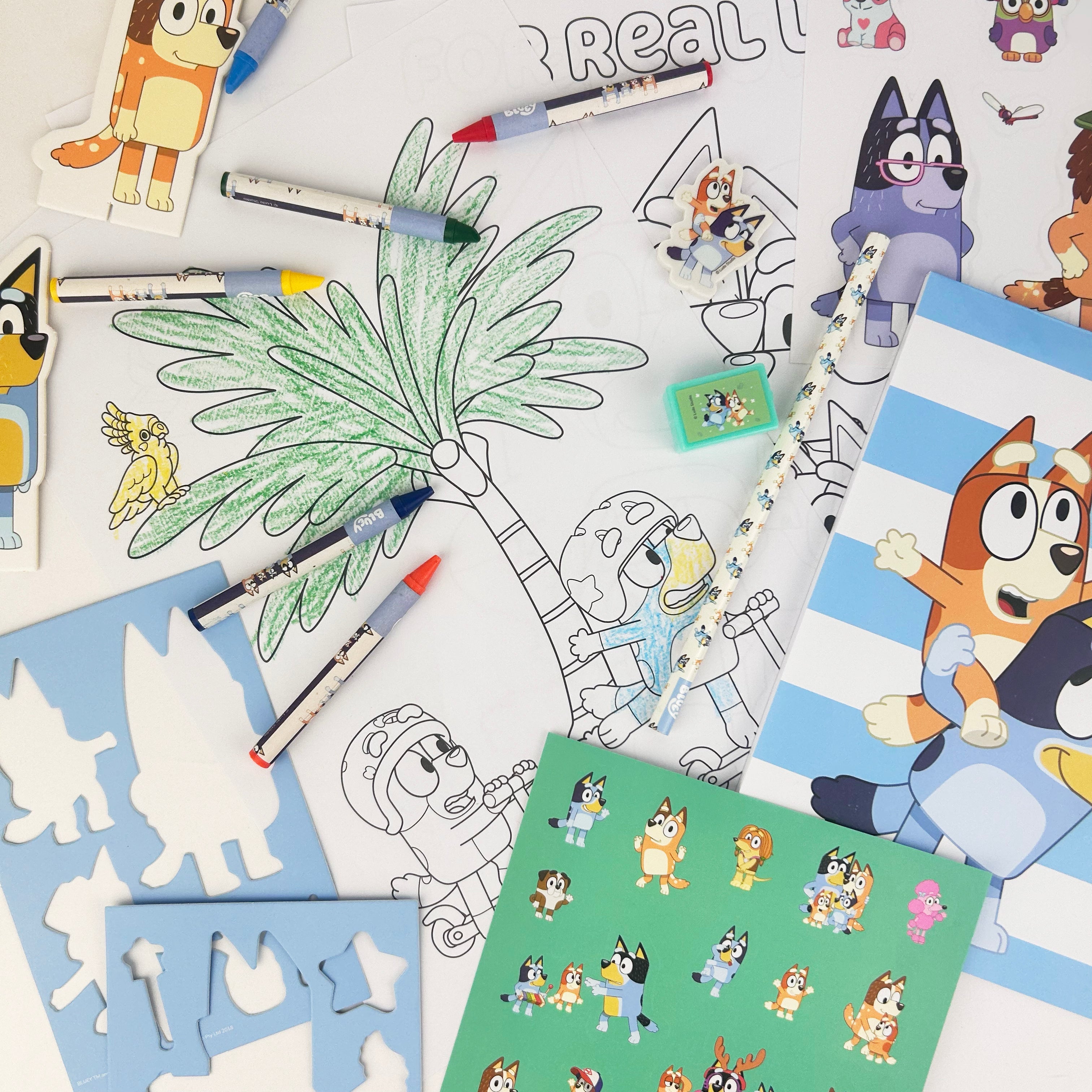 Bluey Large Art Set