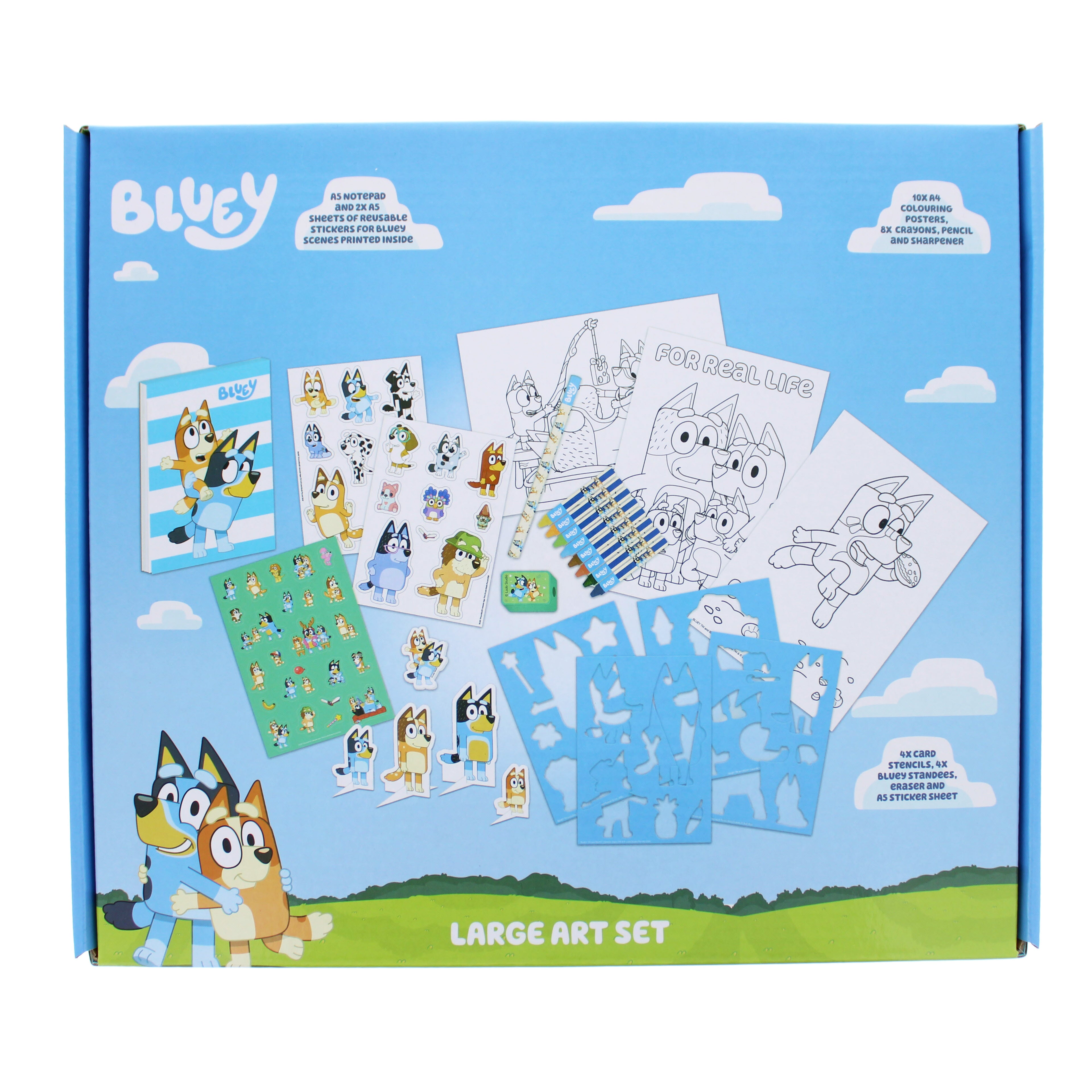 Bluey Large Art Set