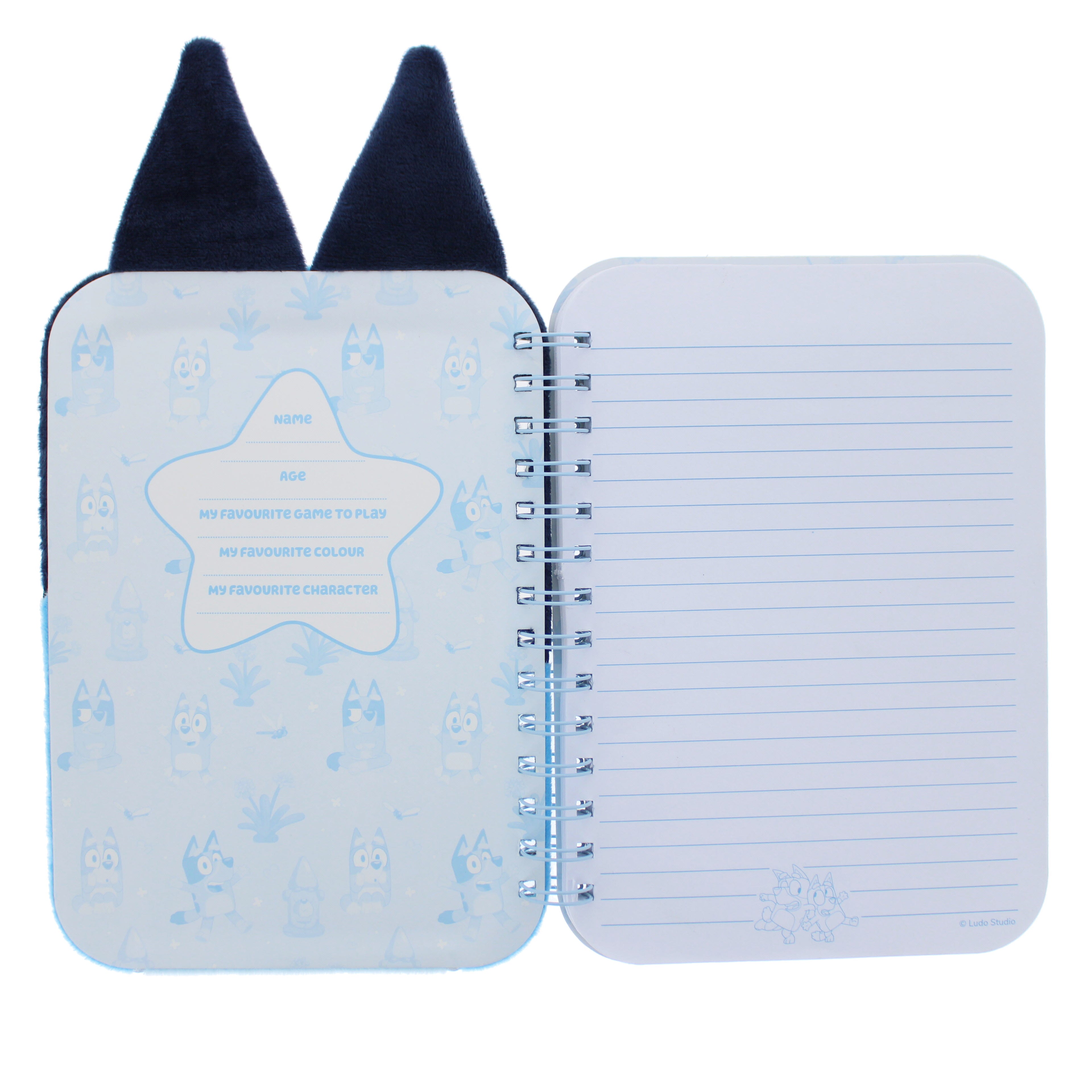 Bluey Plush Notebook