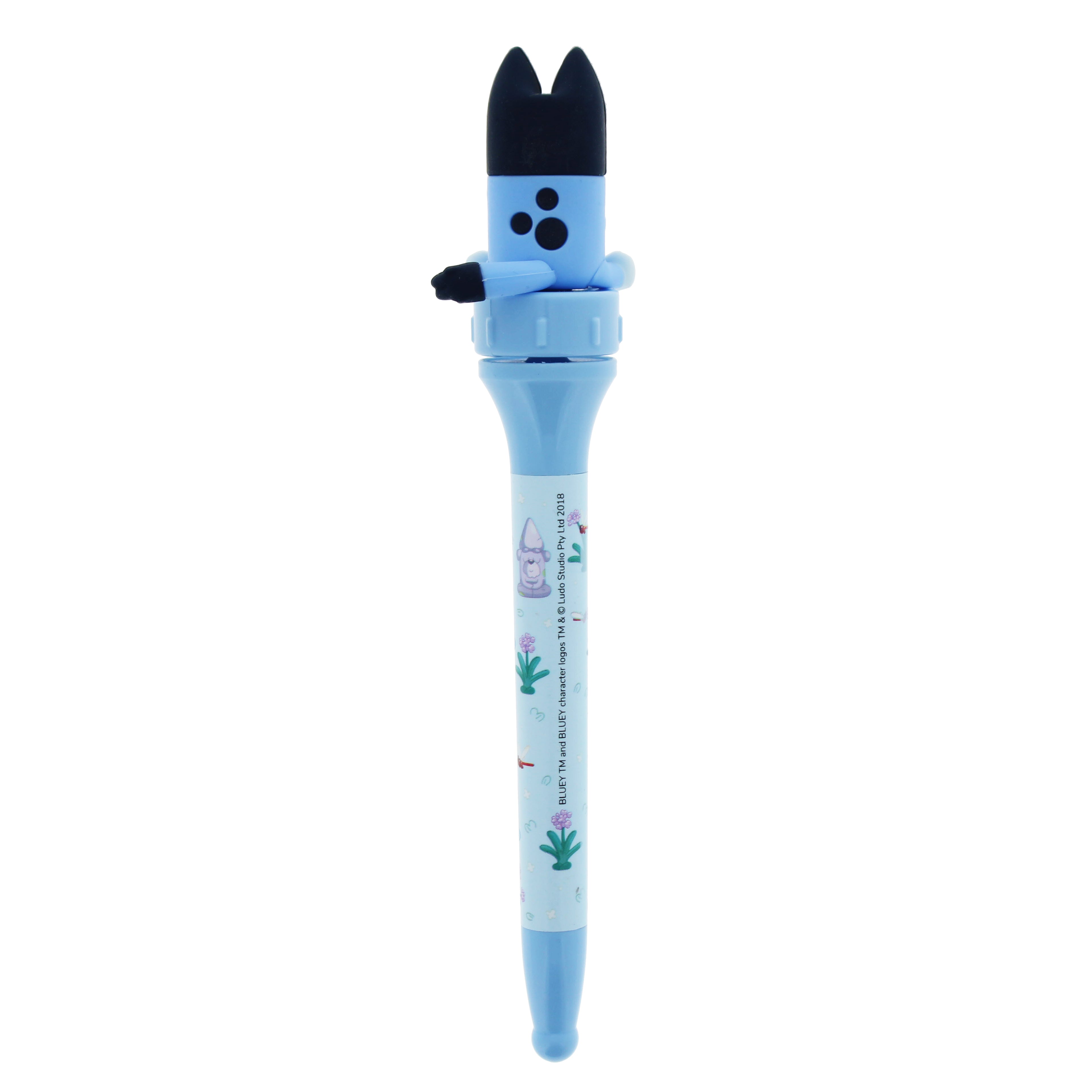 Bluey Spinny Pen