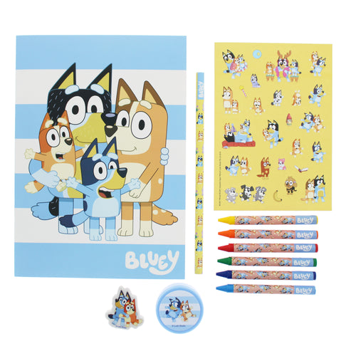 Bluey Stationery Set