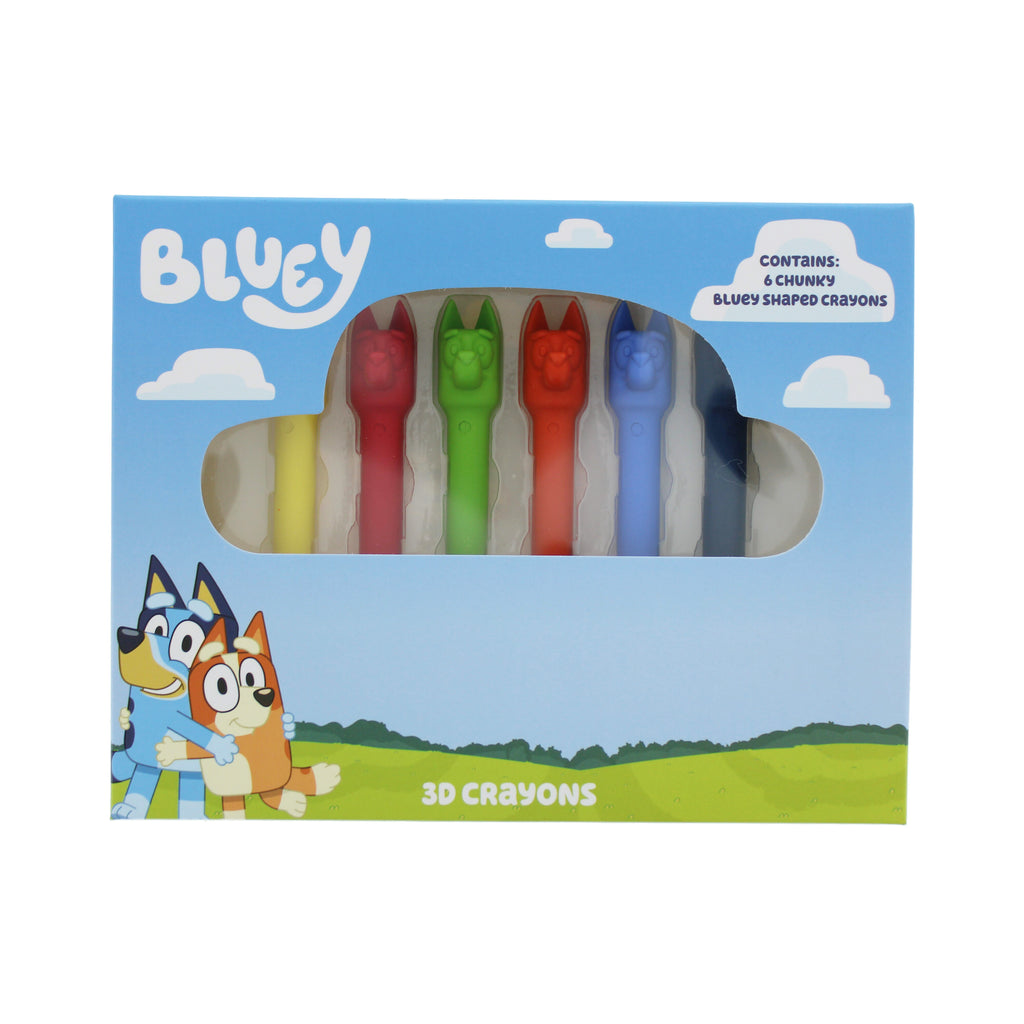 Bluey 3D Crayons