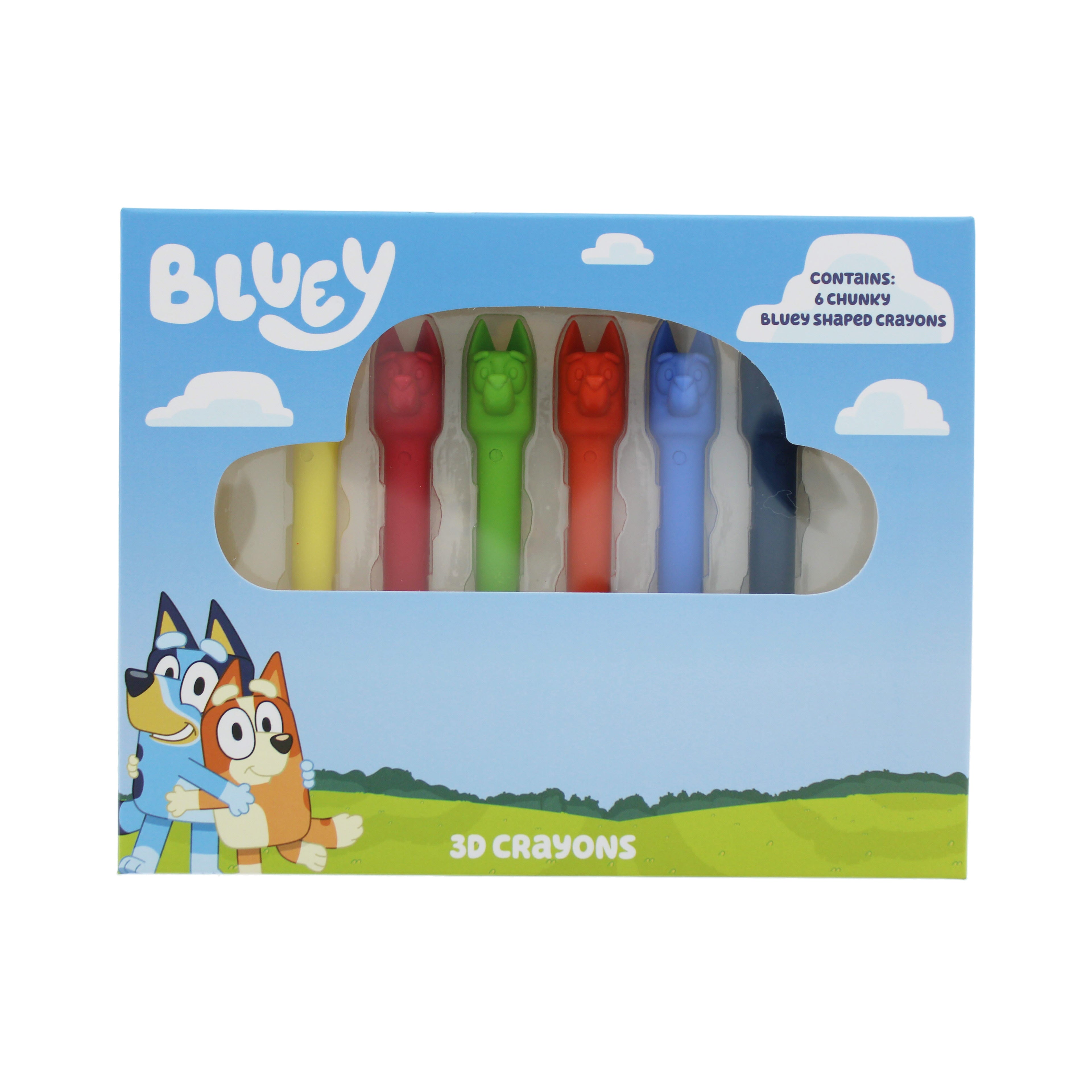 Bluey 3D Crayons