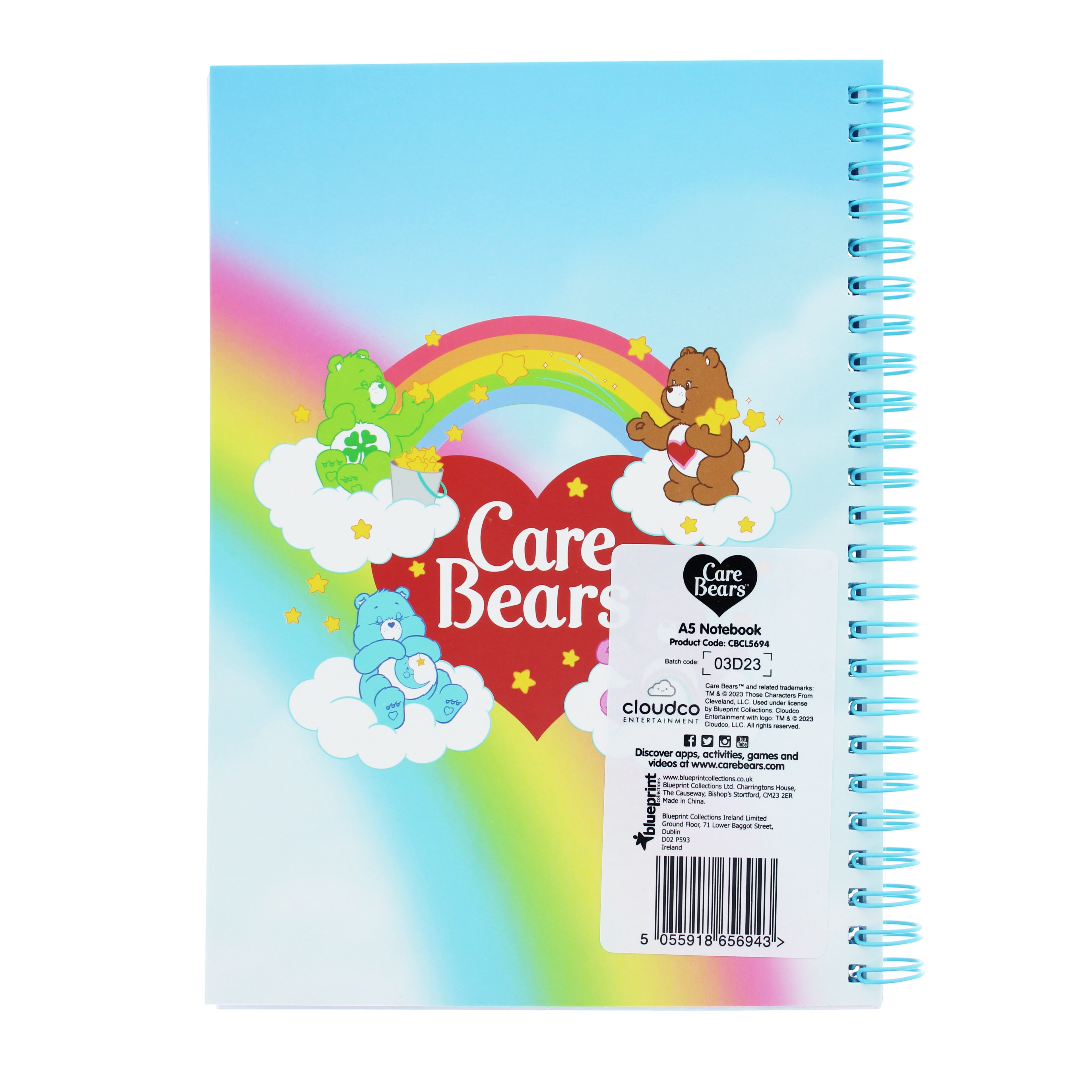 Care Bears A5 Notebook
