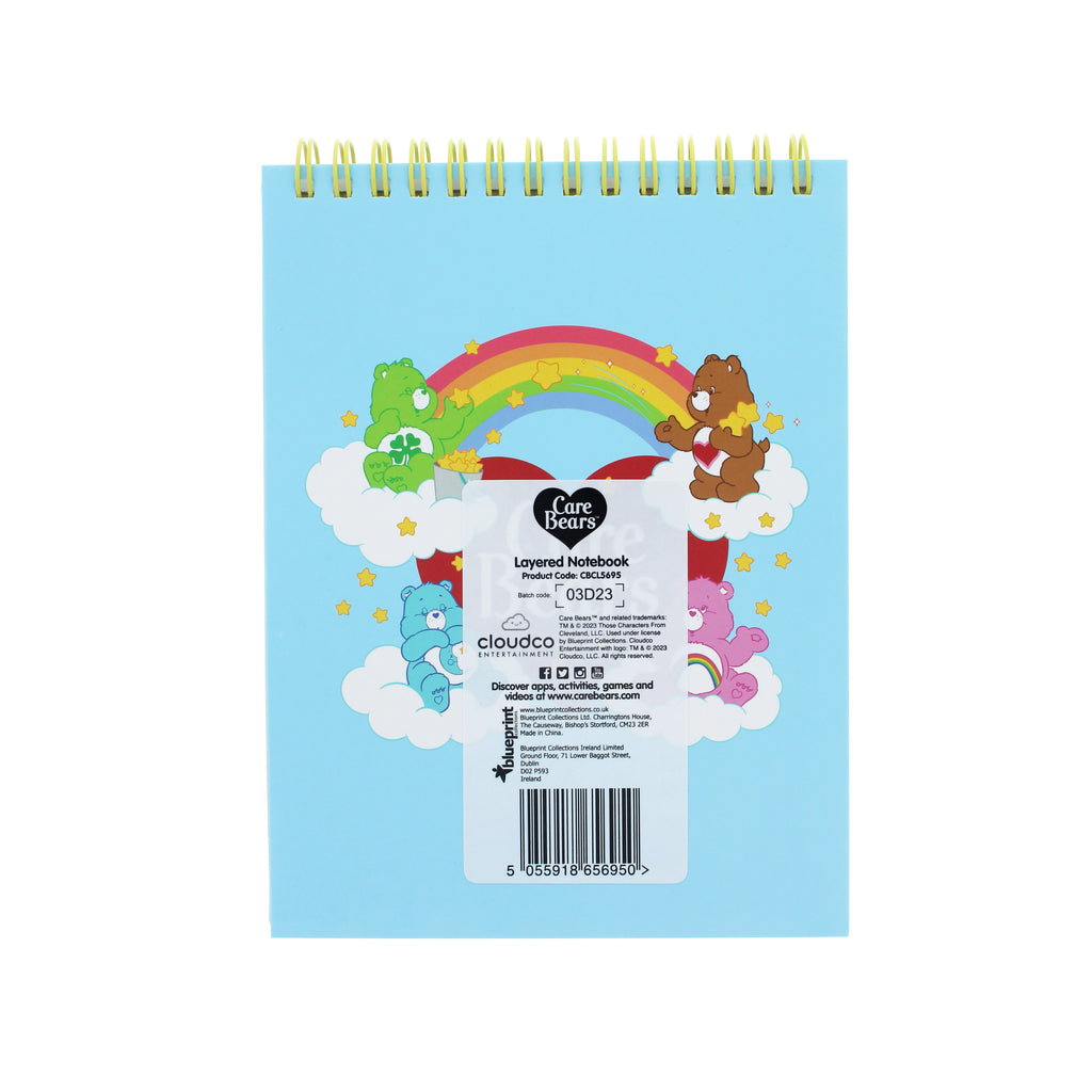Care Bears Layered Notebook