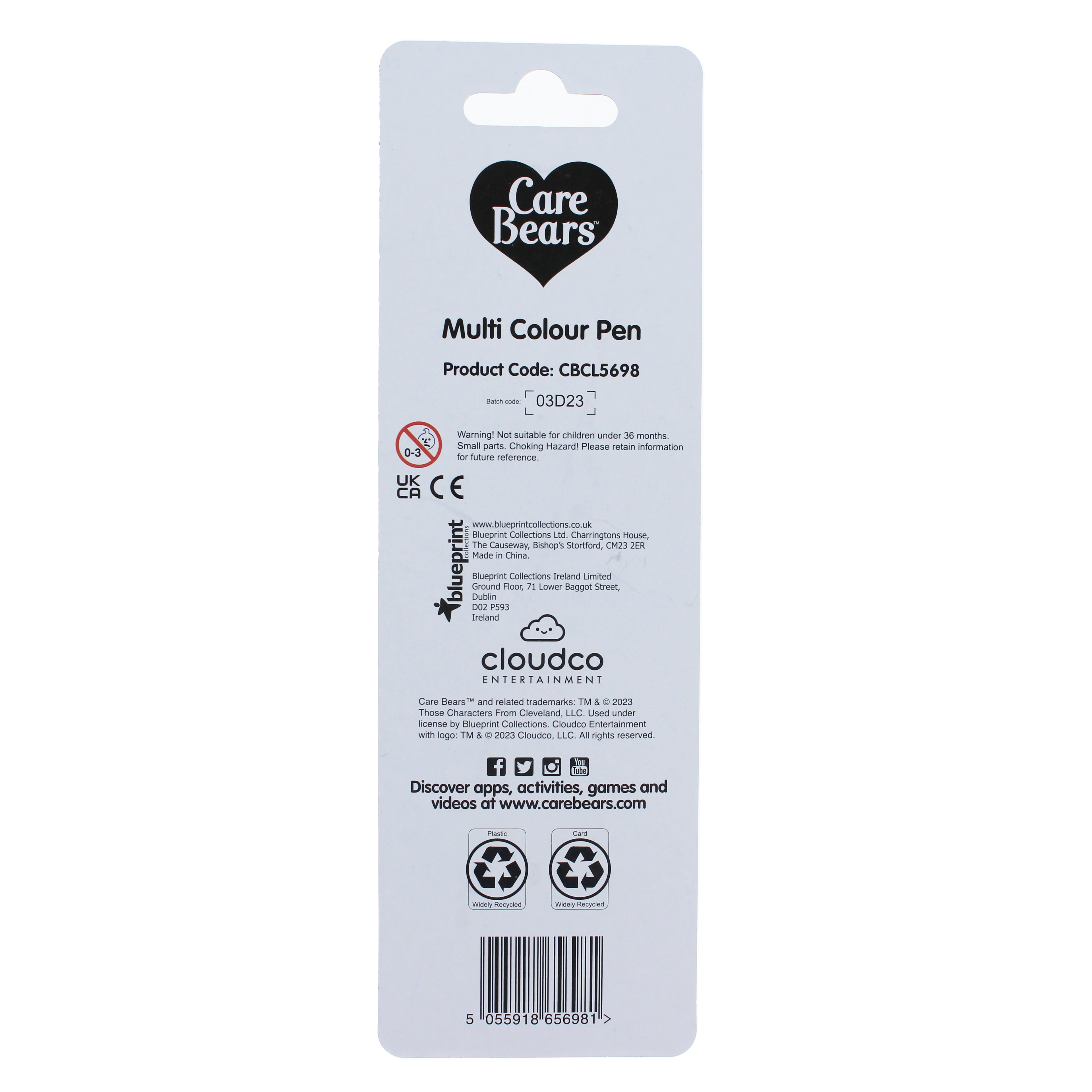 Care Bears Multi Colour Pen