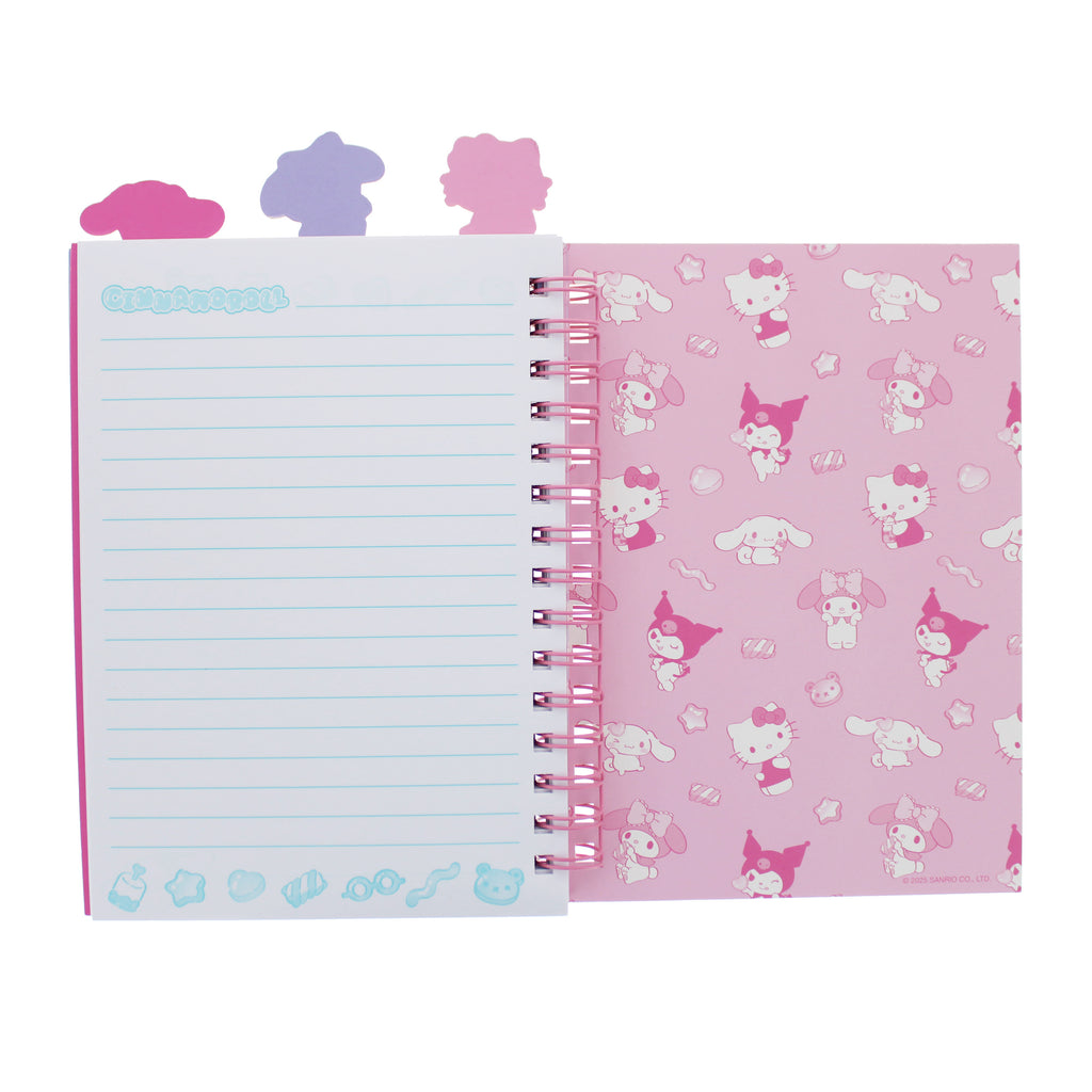 Hello Kitty Sweets Glitter Notebook