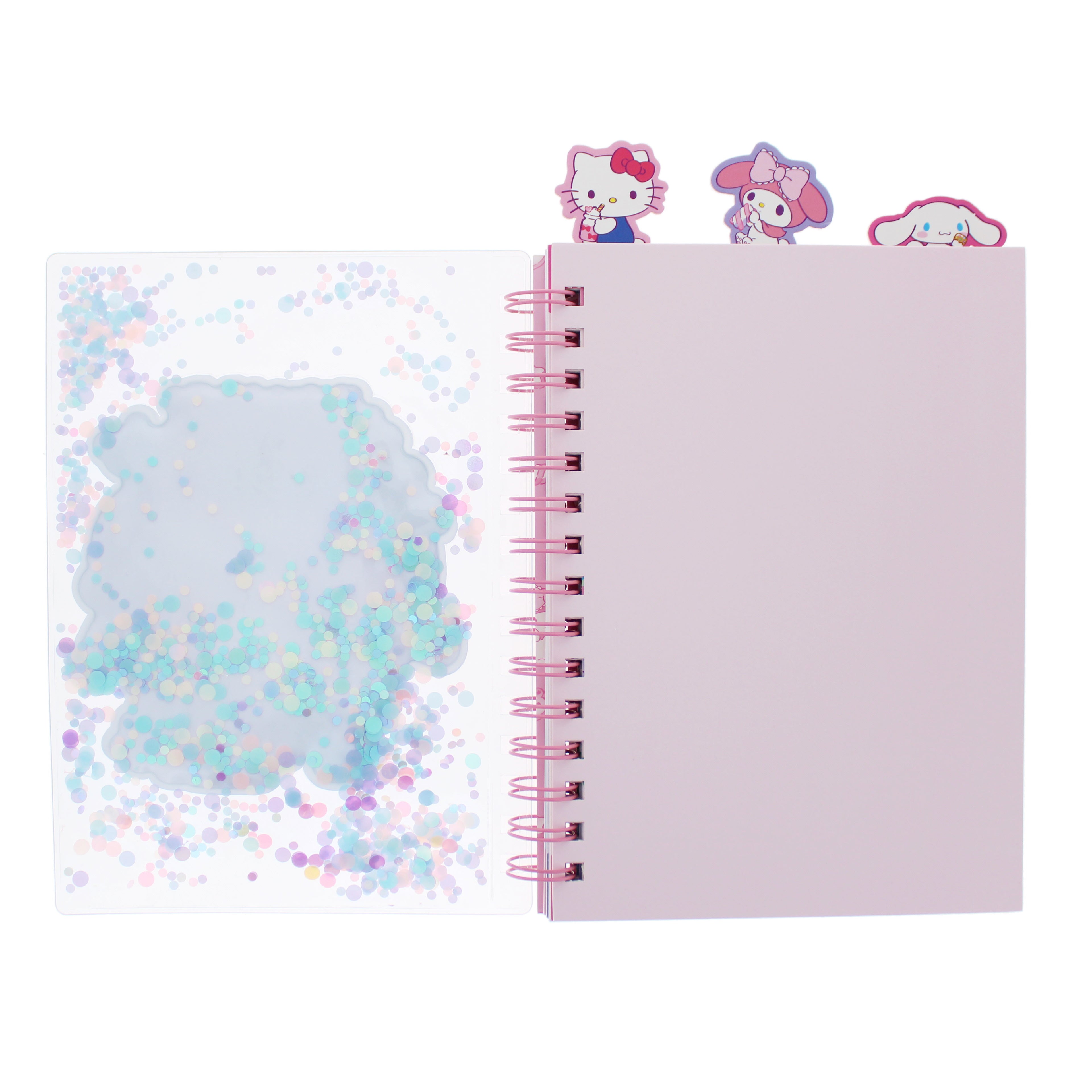 Hello Kitty Sweets Glitter Notebook