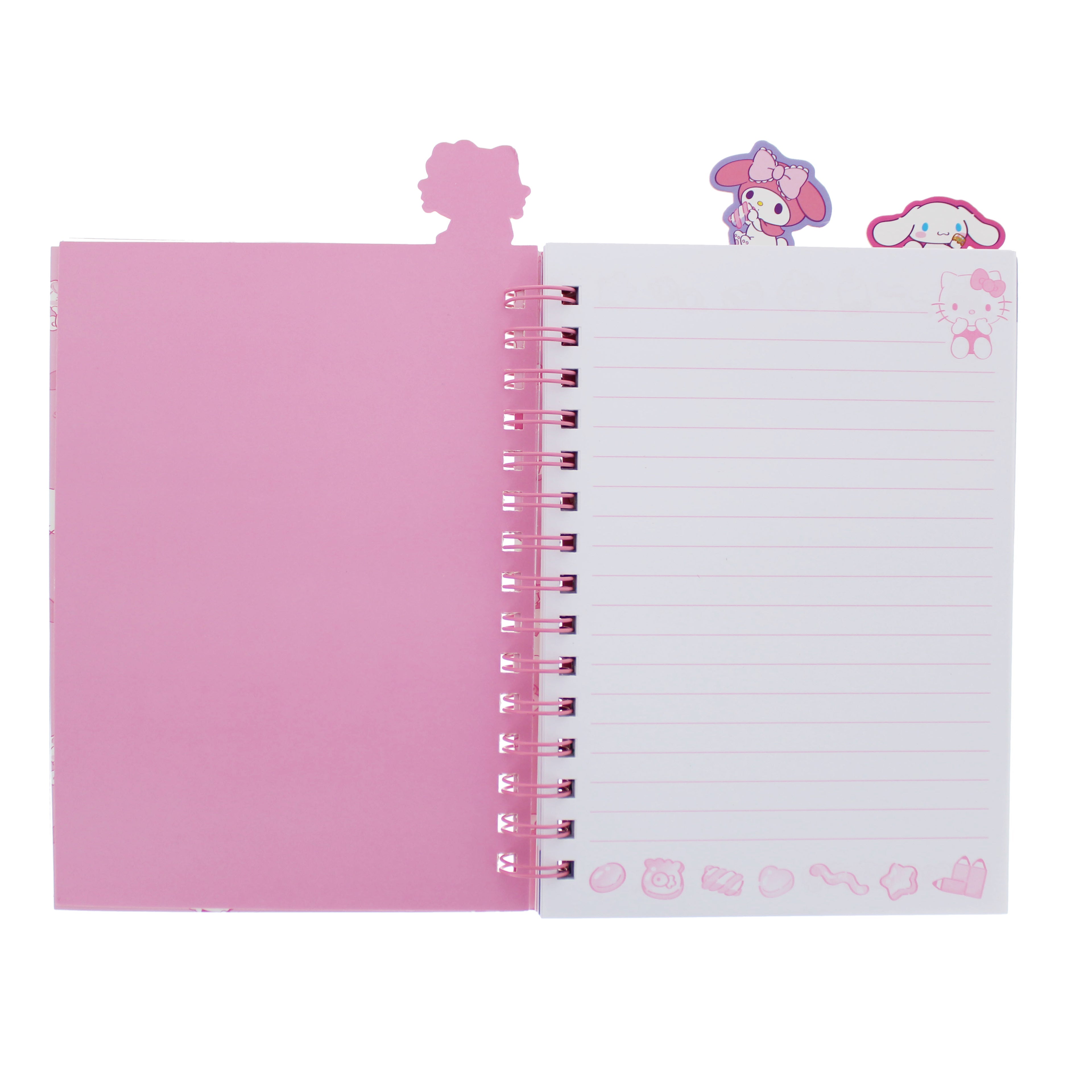 Hello Kitty Sweets Glitter Notebook