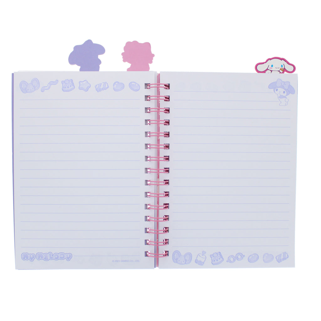 Hello Kitty Sweets Glitter Notebook