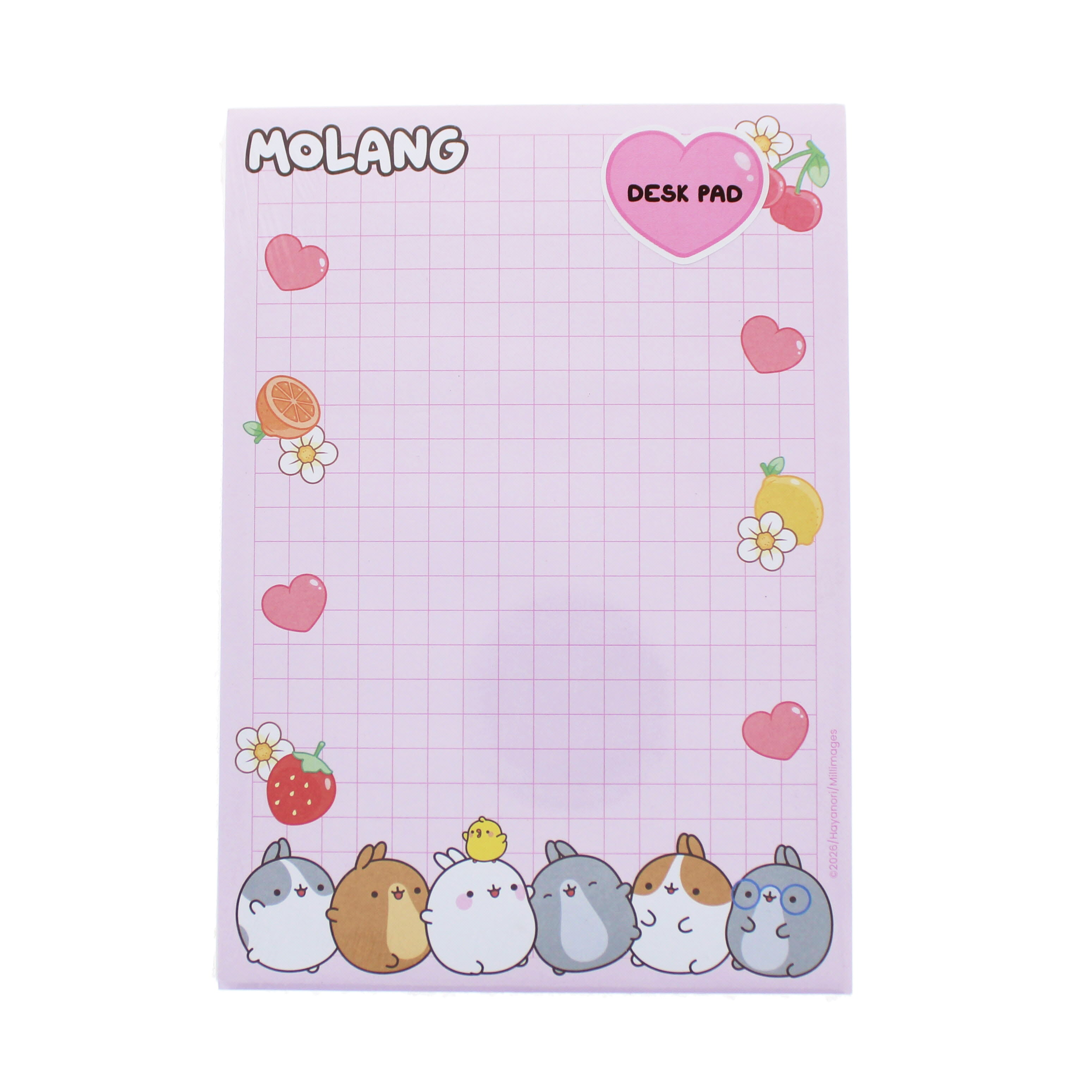 Molang Fruits Desk Pad