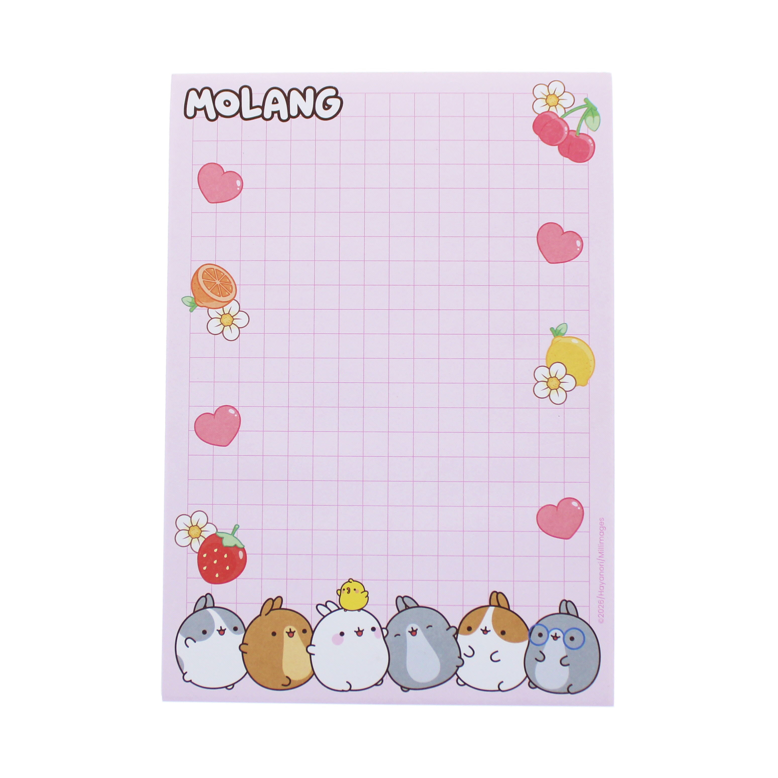 Molang Fruits Desk Pad