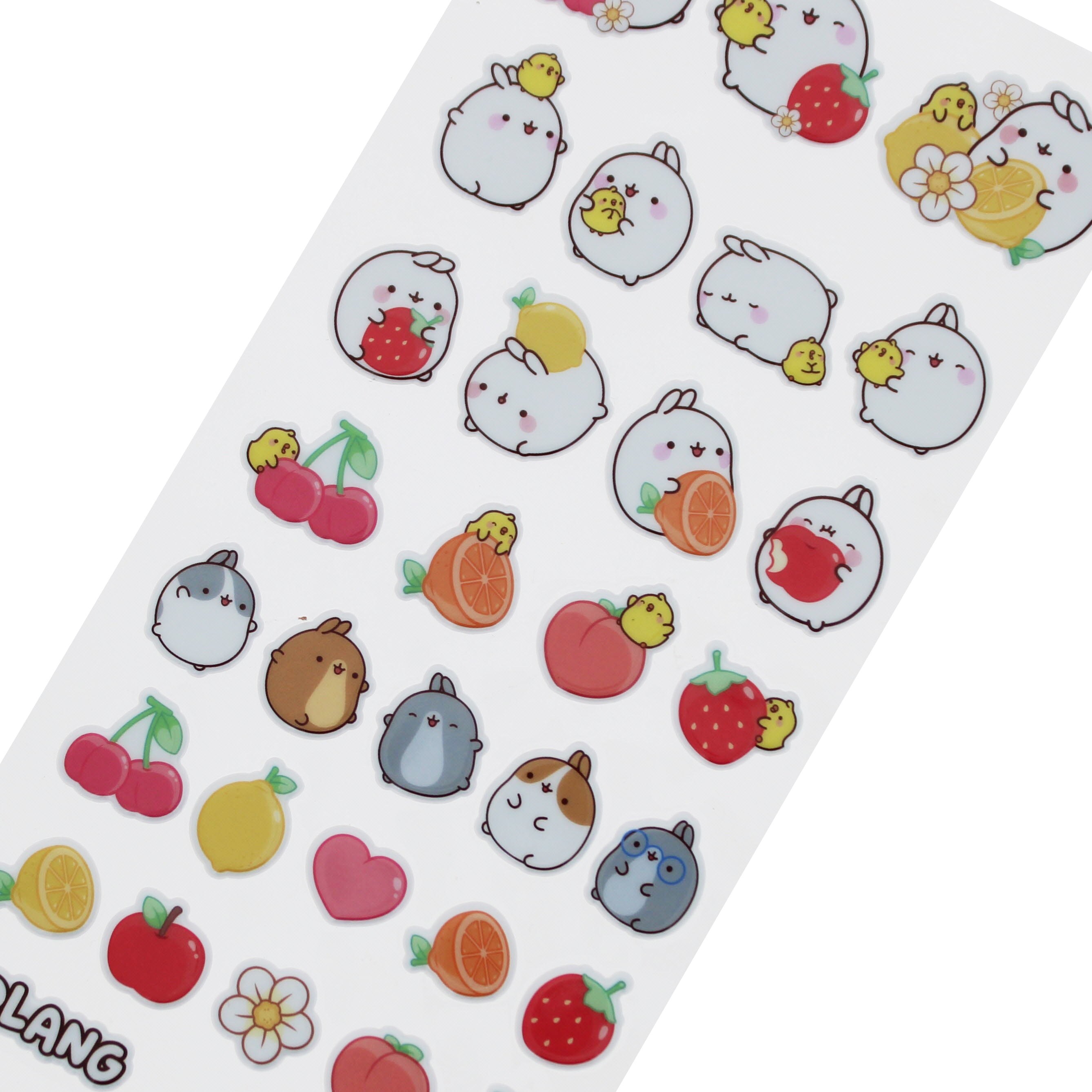 Molang Fruit Stickers