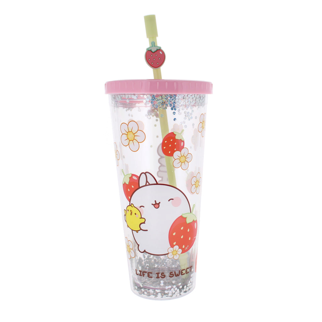Molang Fruits Beaker & Straw