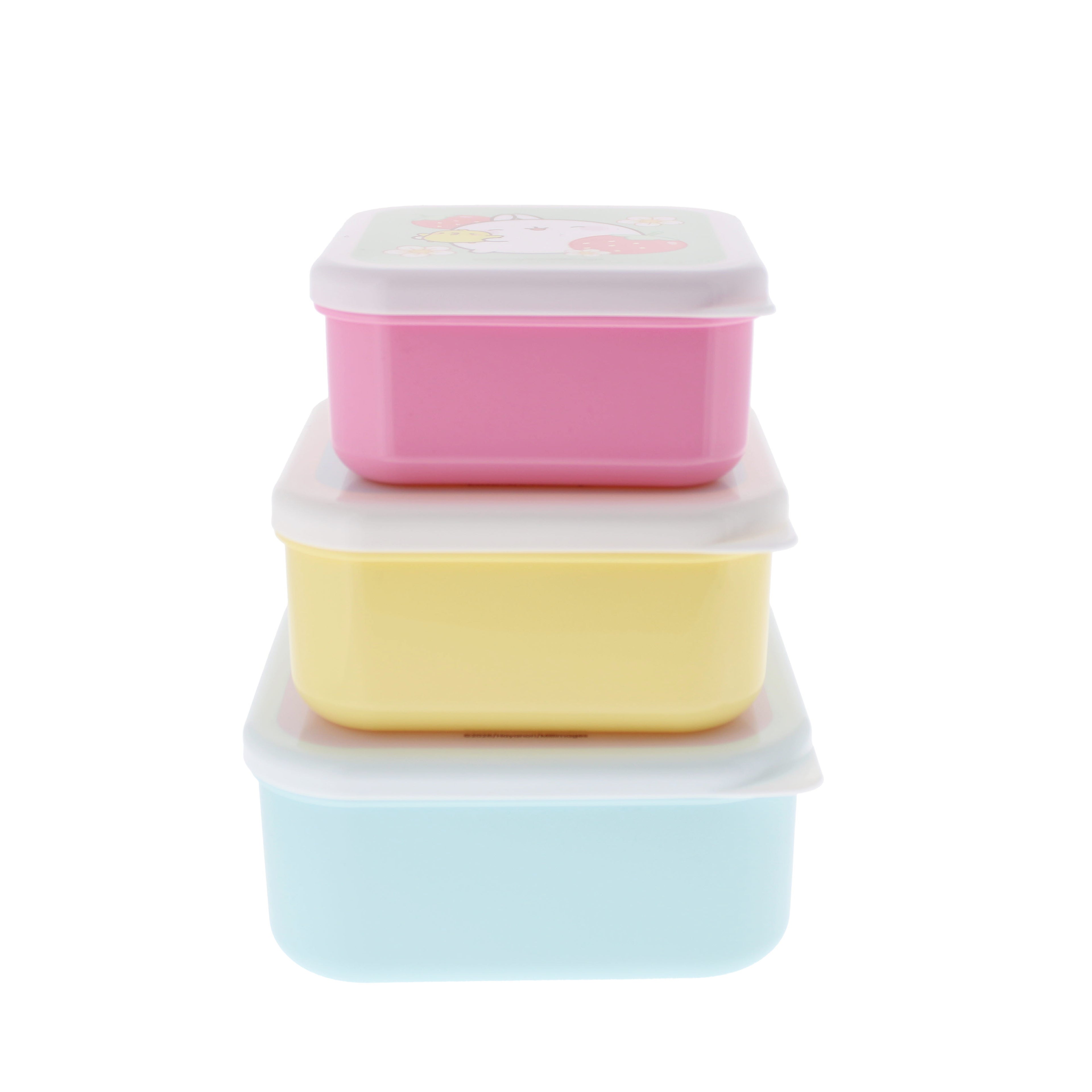 Molang Fruits Storage Pots