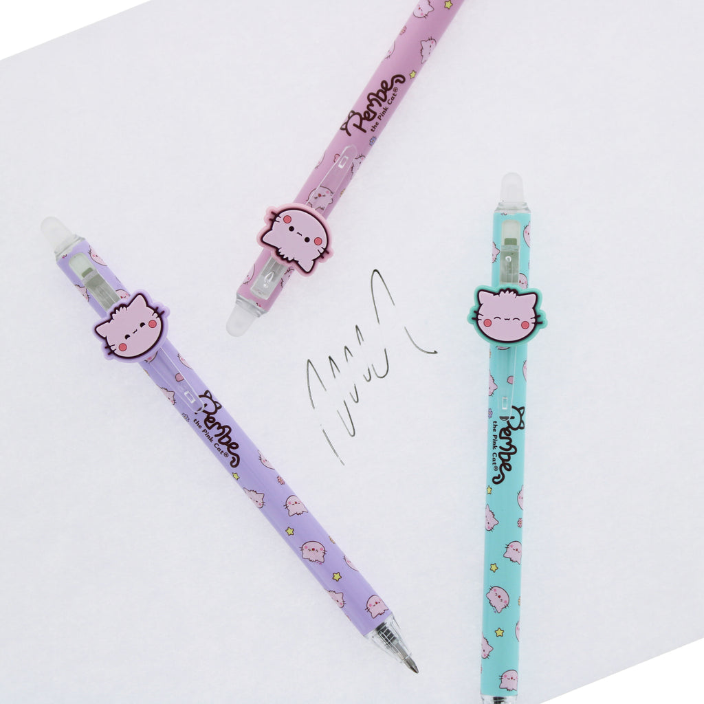 Pembe Erasable Gel Pens