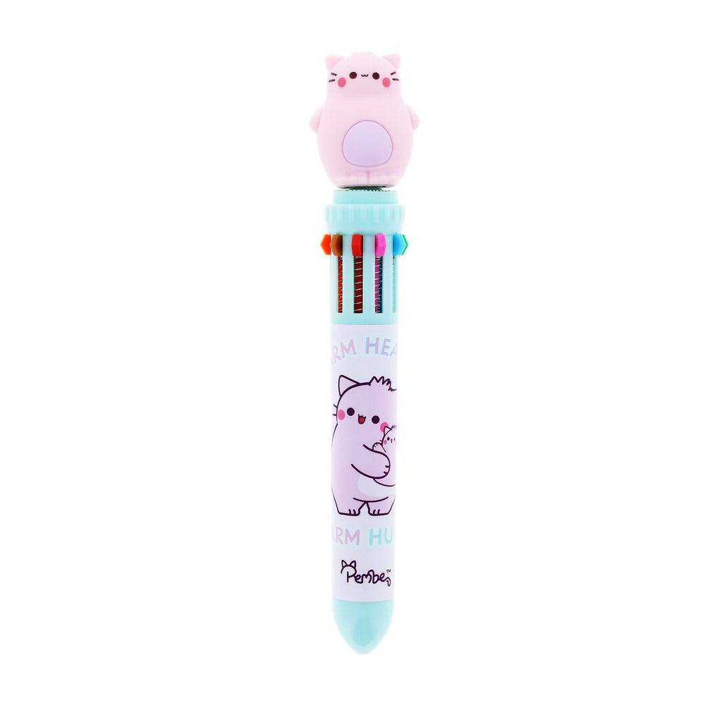 Pembe 10 Colour Spinny Pen