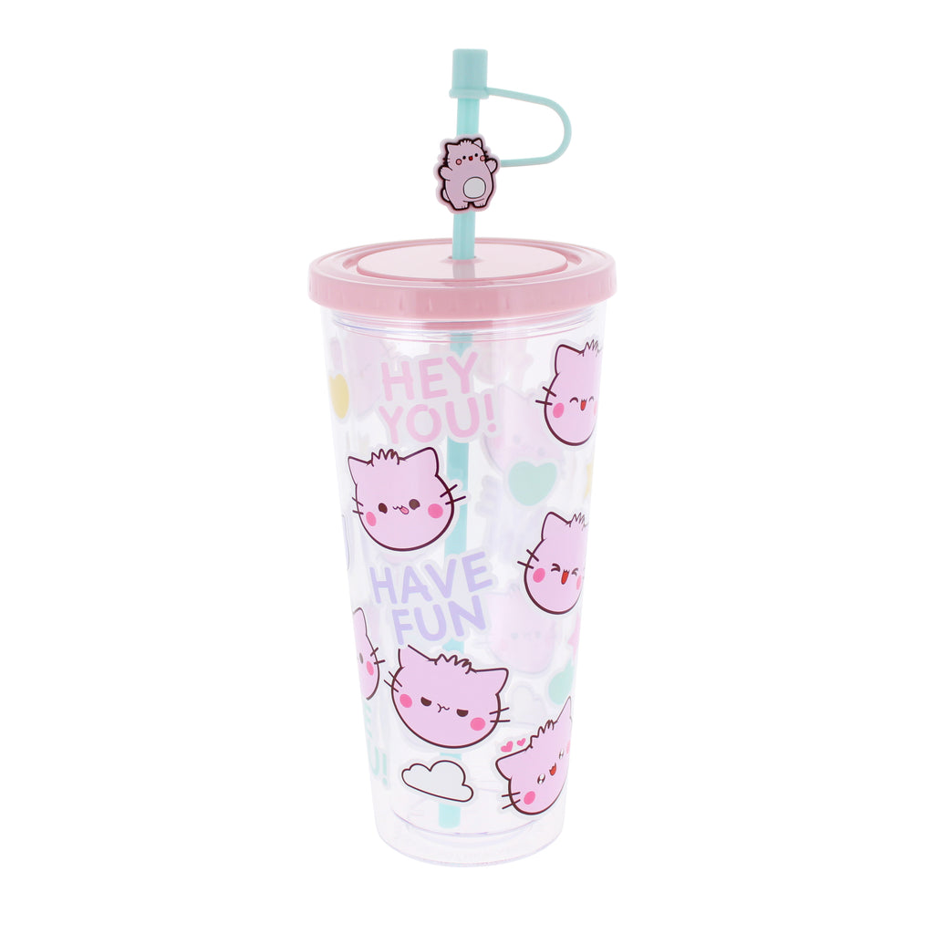 Pembe Beaker & Straw