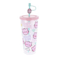 Pembe Beaker & Straw