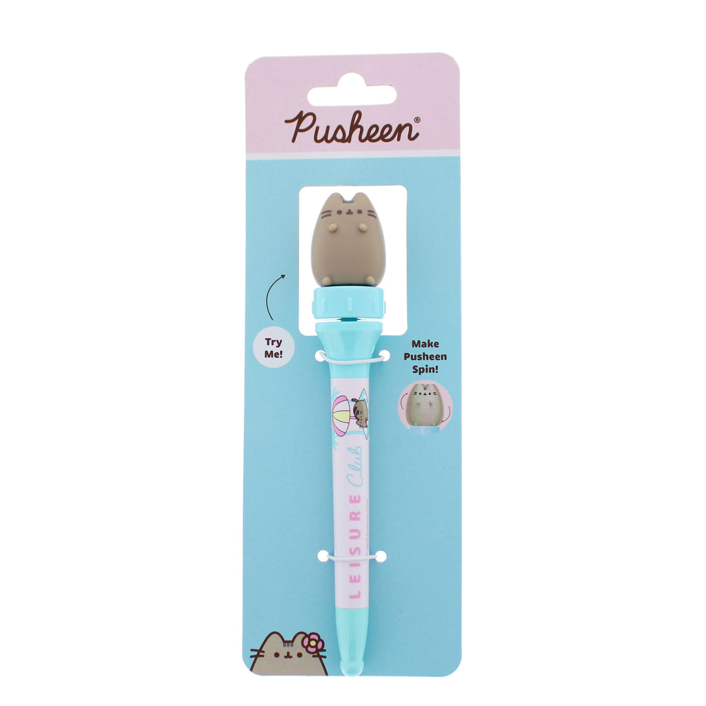 Pusheen Tropical Vacation Spinny Pen