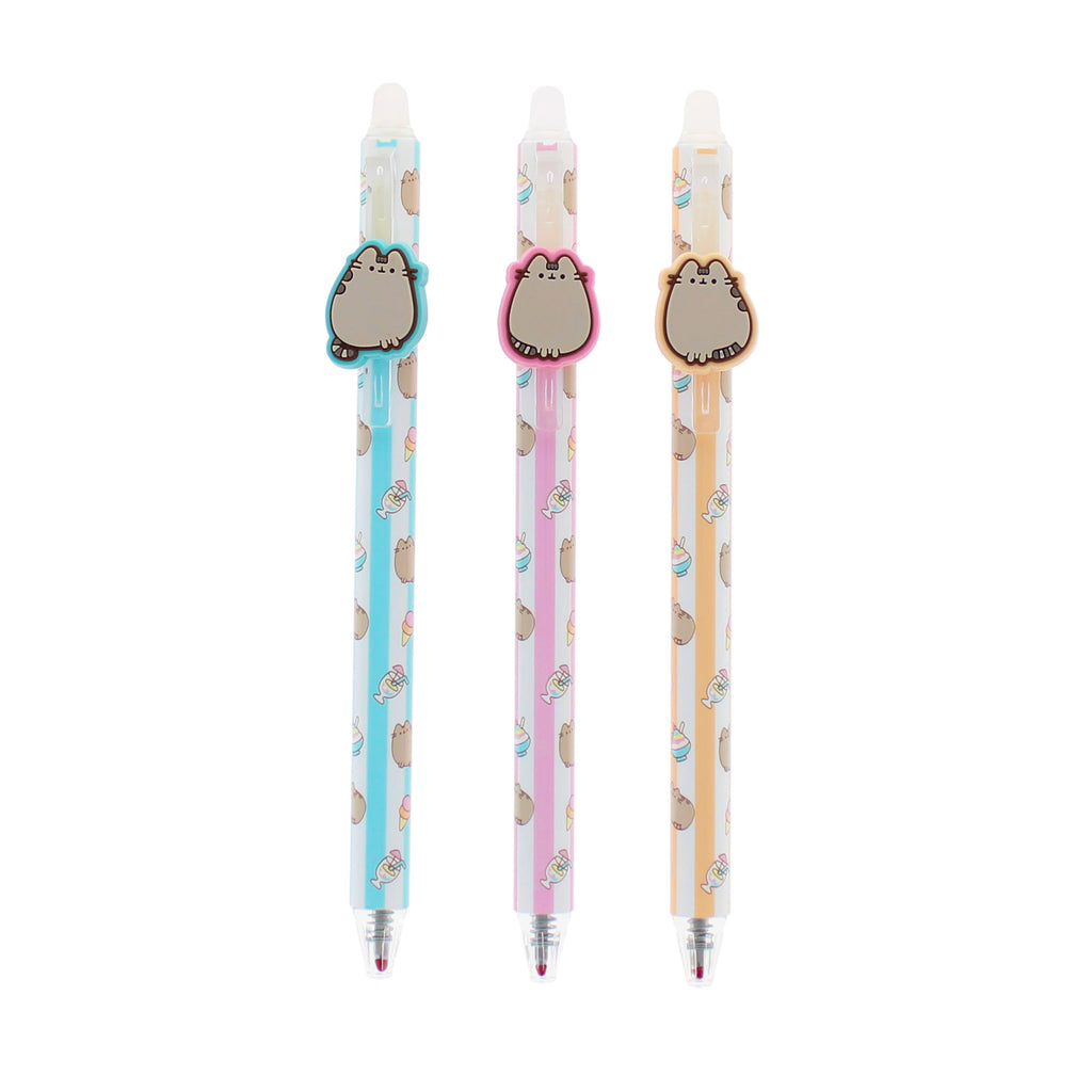 Pusheen Tropical Vacation Erasable Gel Pens