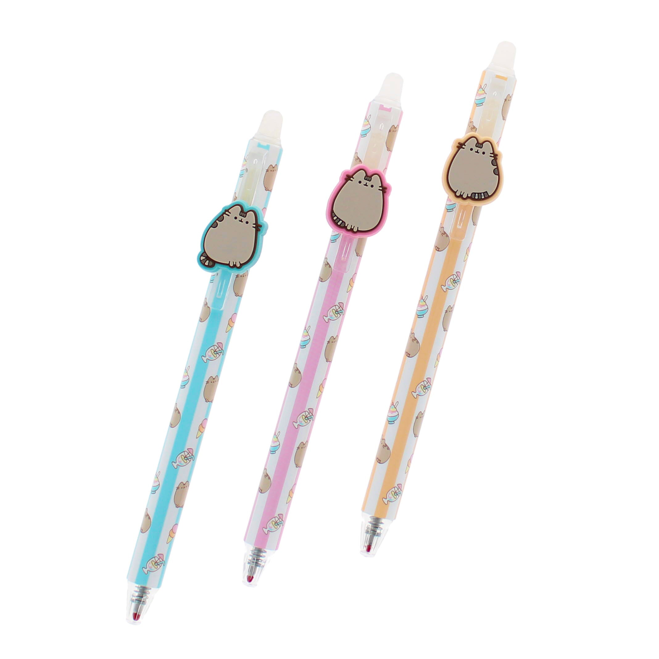 Pusheen Tropical Vacation Erasable Gel Pens
