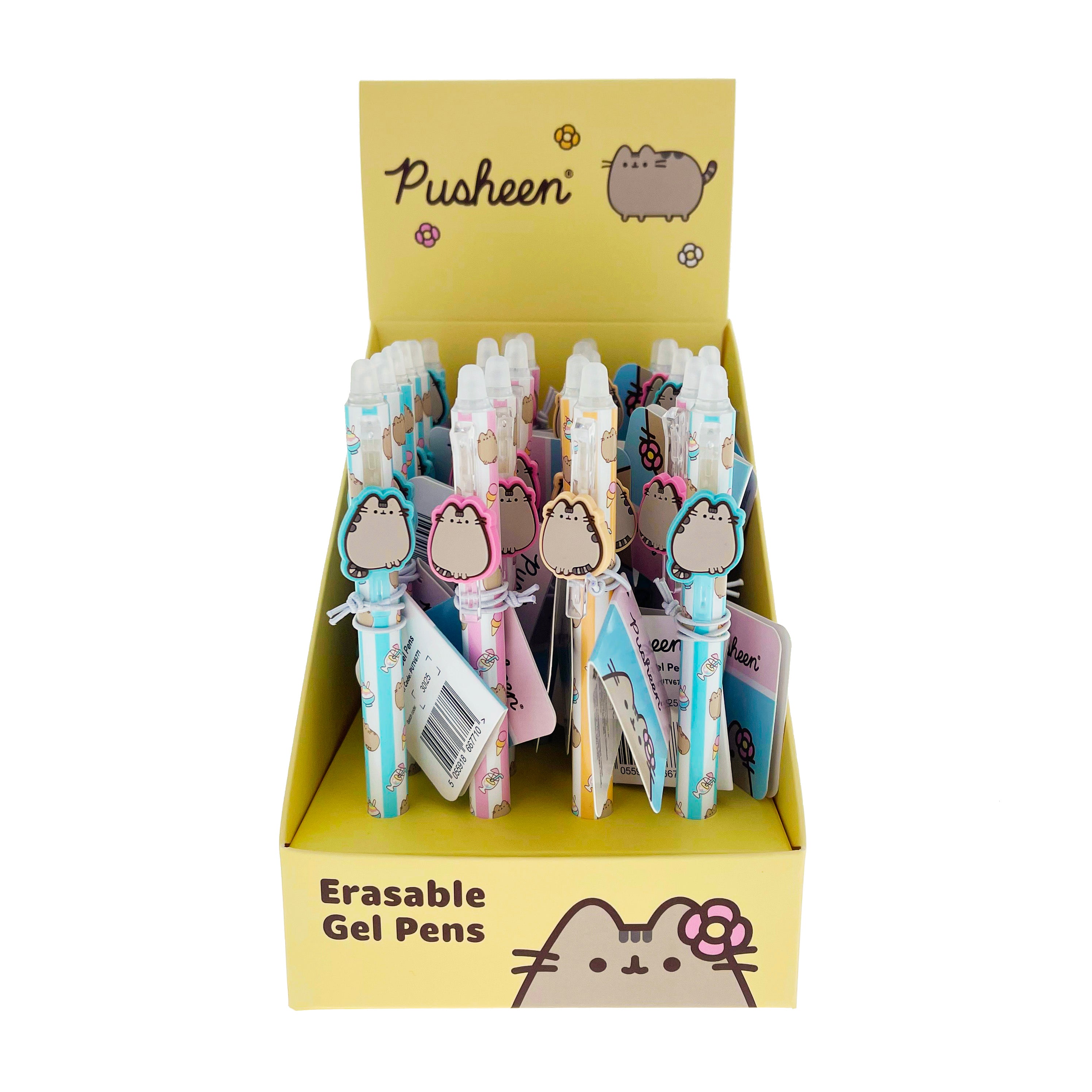 Pusheen Tropical Vacation Erasable Gel Pens