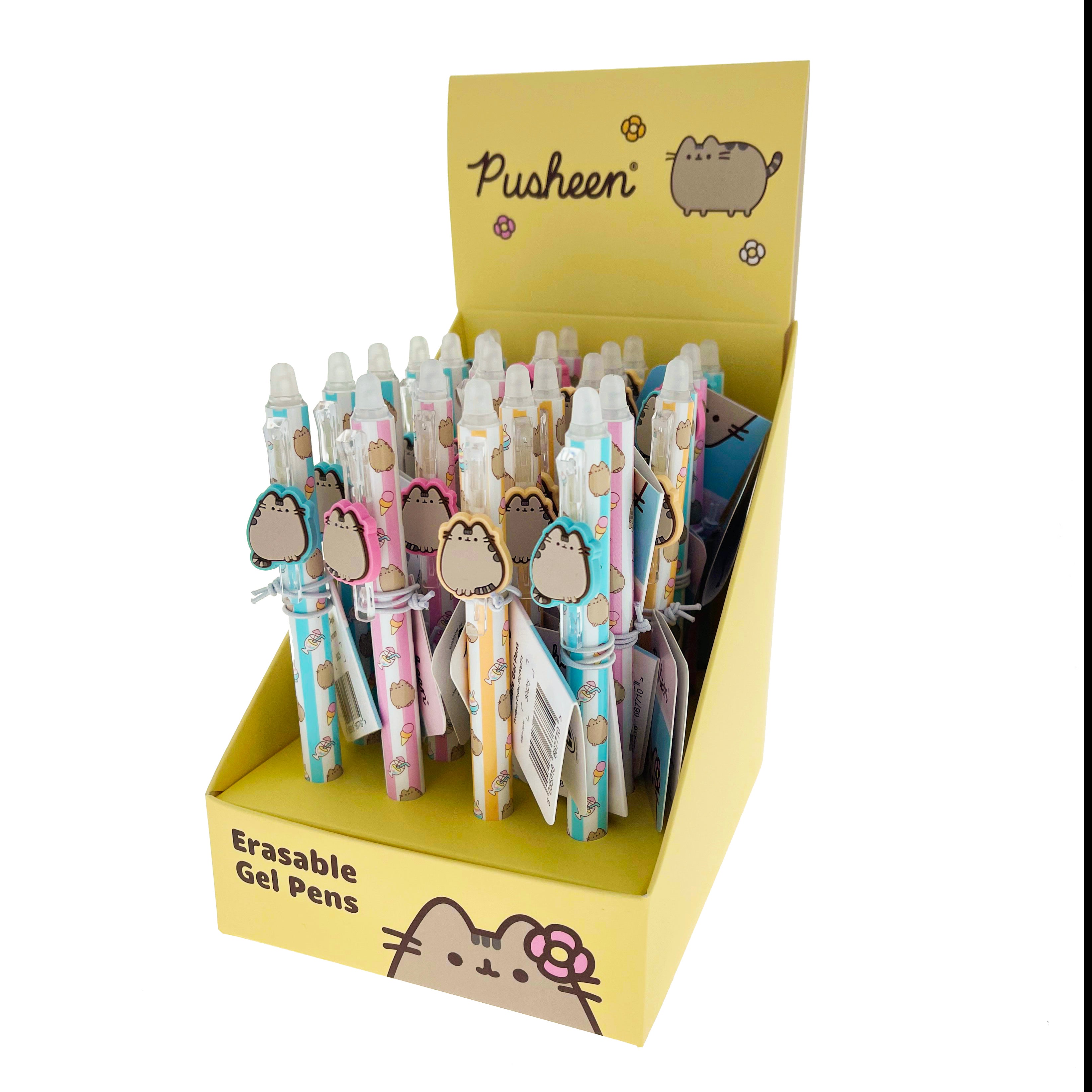 Pusheen Tropical Vacation Erasable Gel Pens