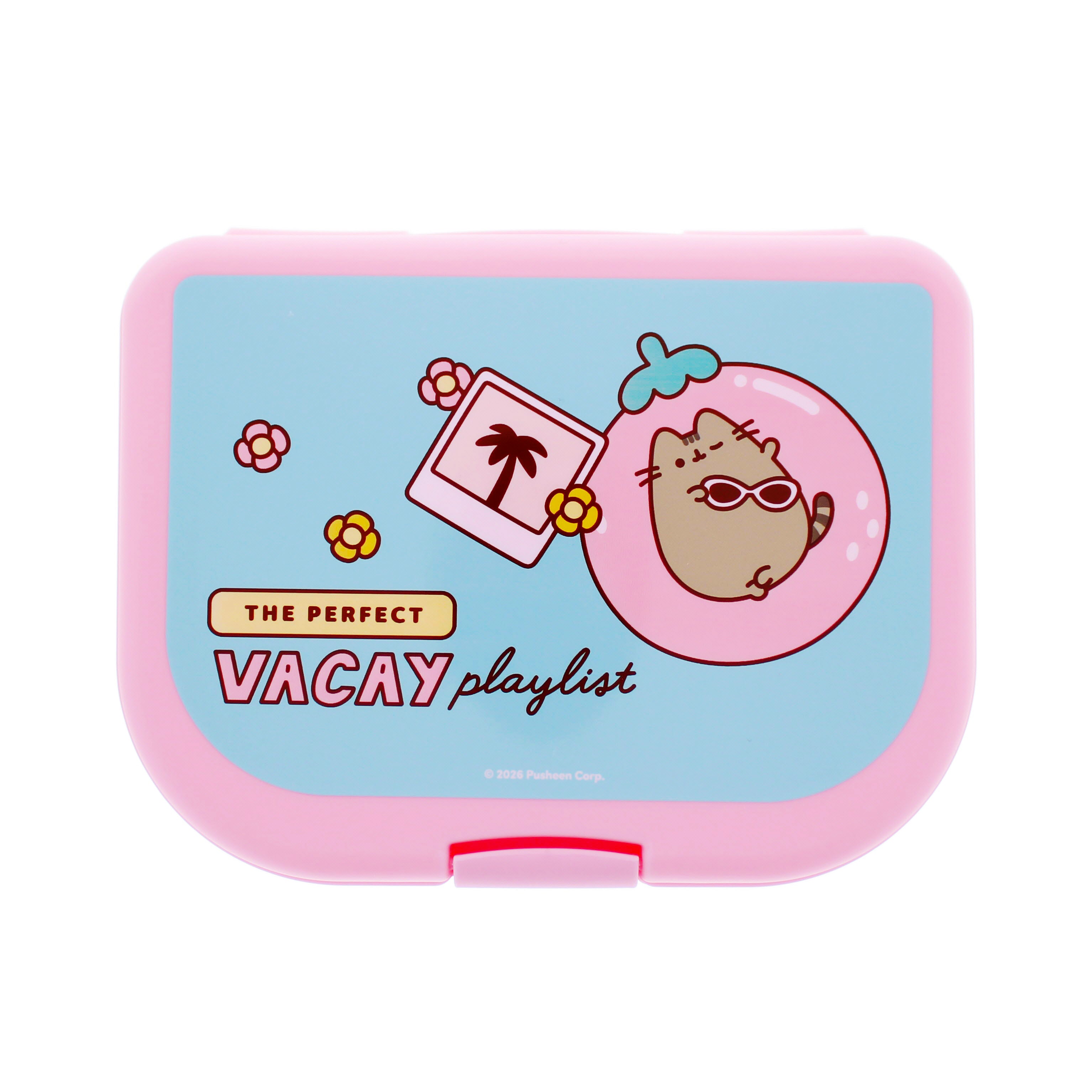 Pusheen Tropical Vacation Lunch Box