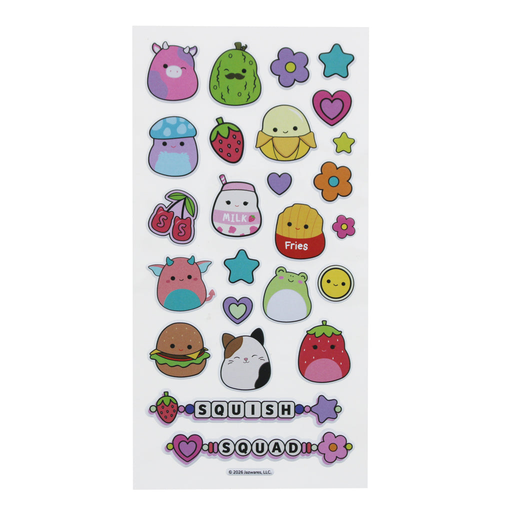 Squishmallows Y2K Puffy Stickers