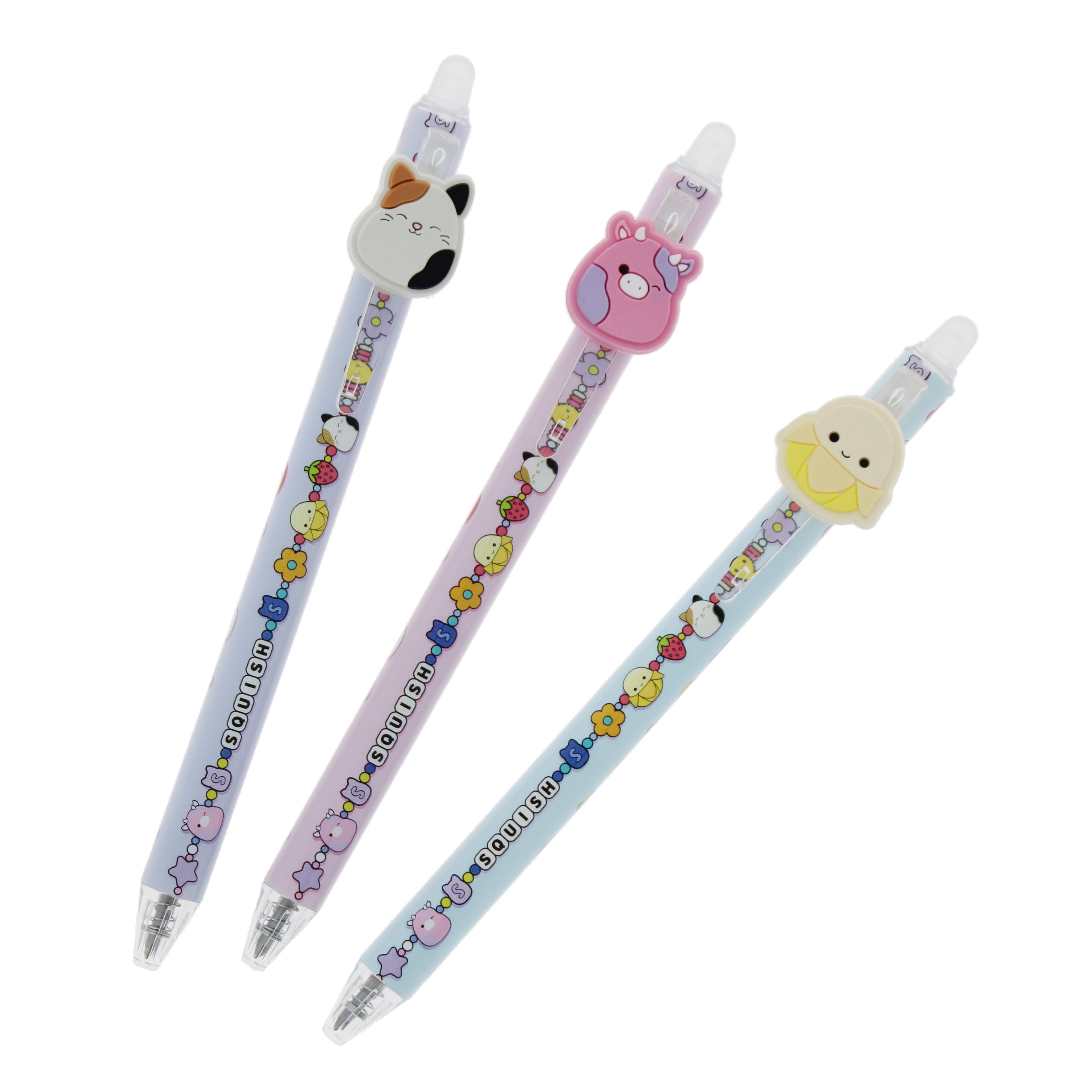 Squishmallows Y2K Erasable Gel Pens
