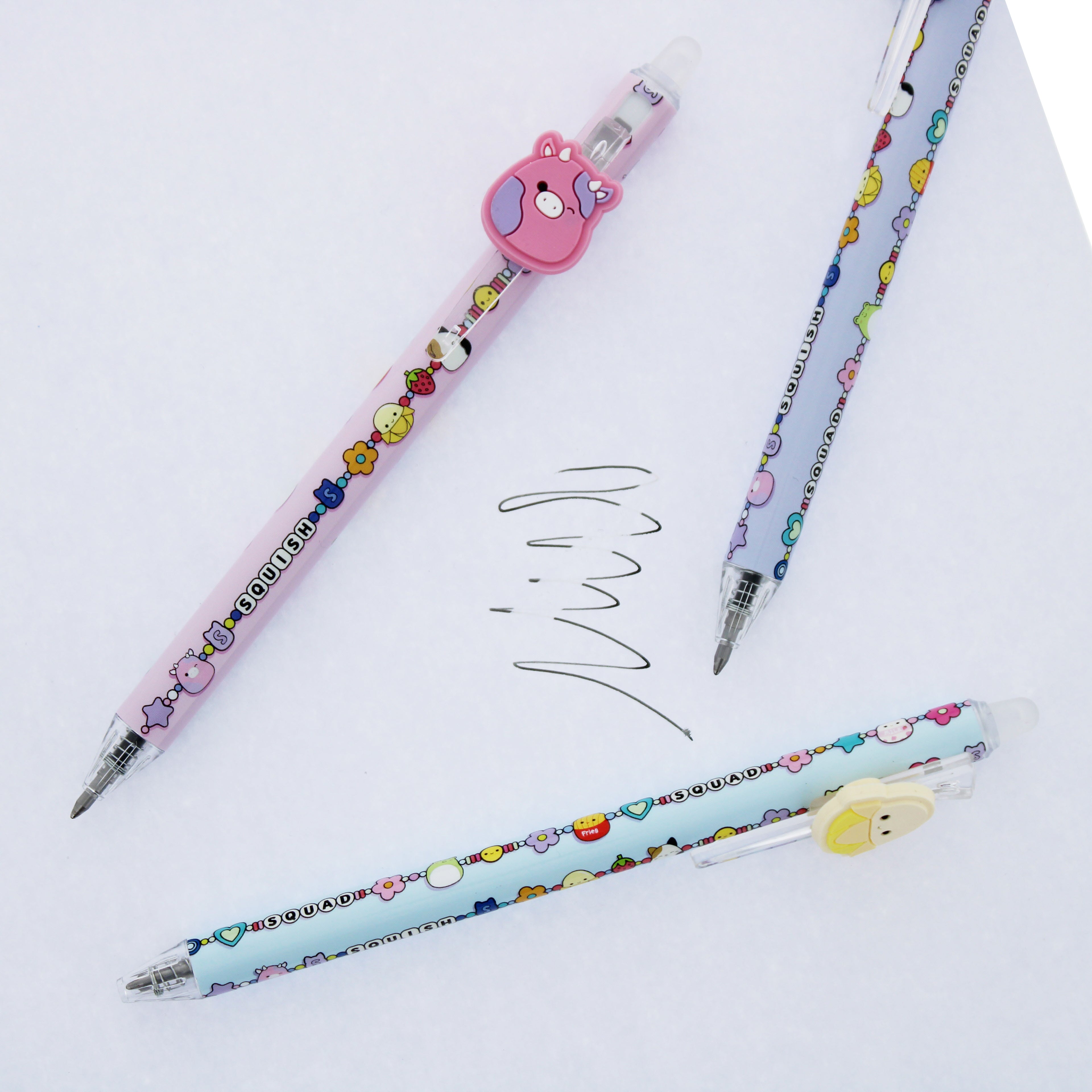 Squishmallows Y2K Erasable Gel Pens