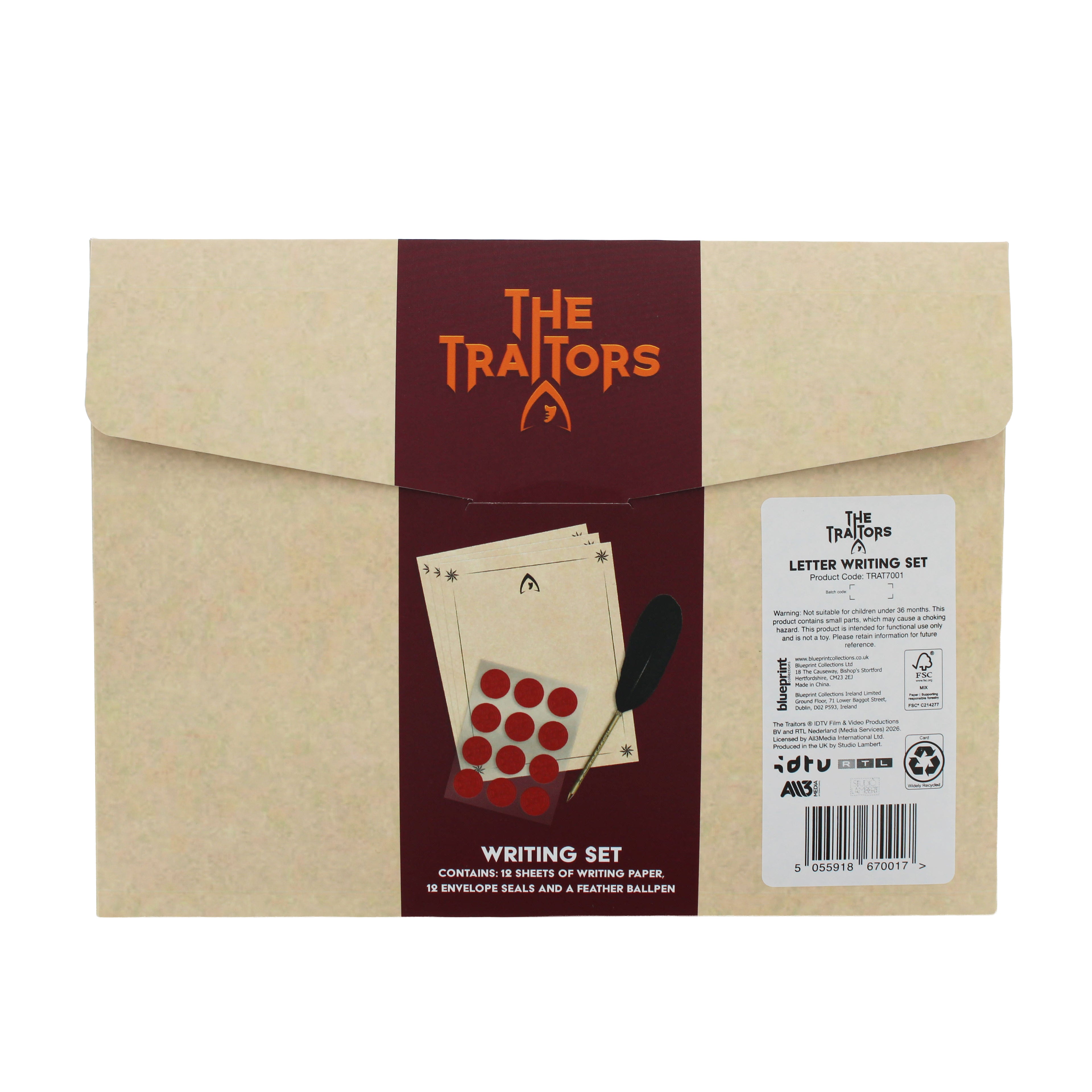 The Traitors Letter Writing Set
