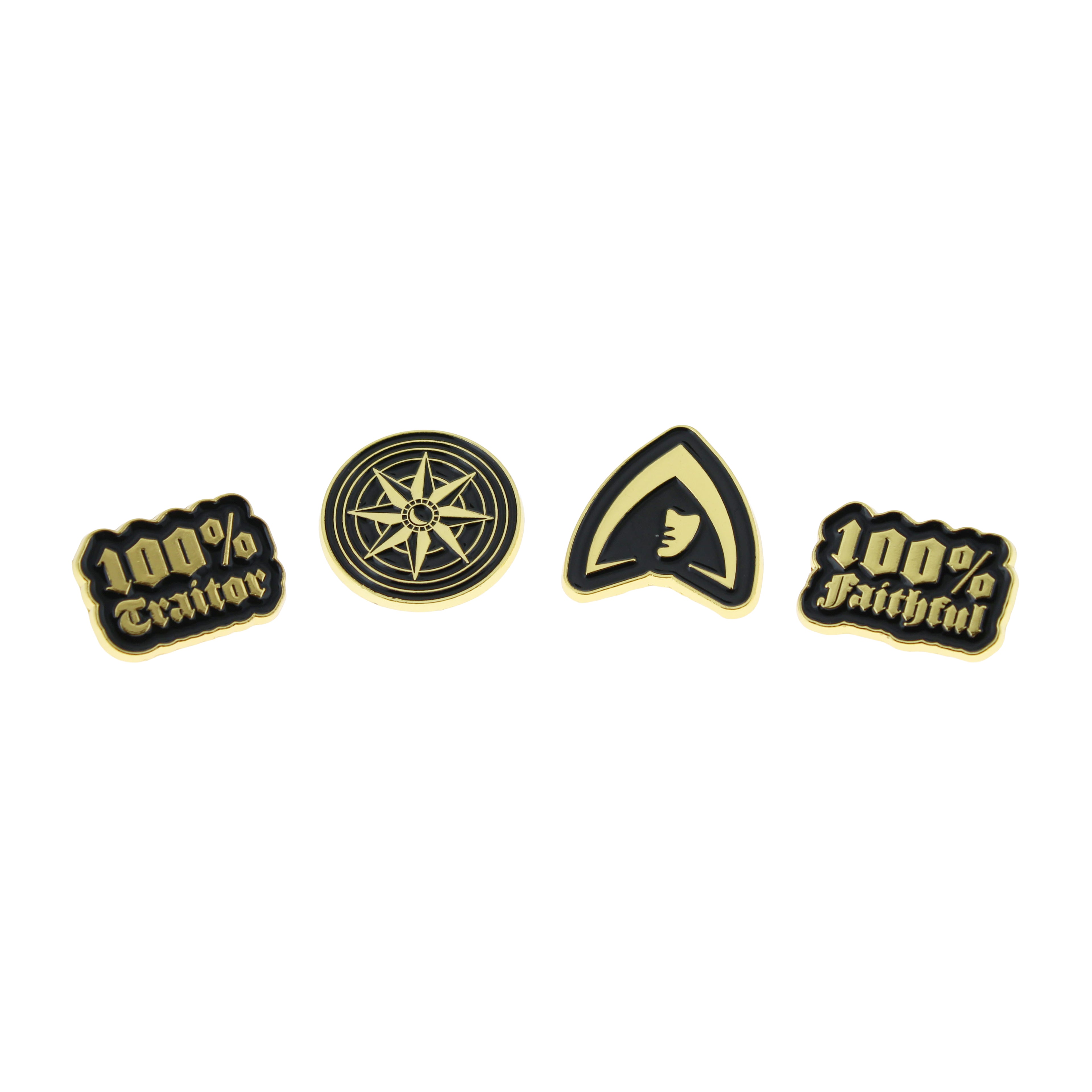 The Traitors Pin Badges