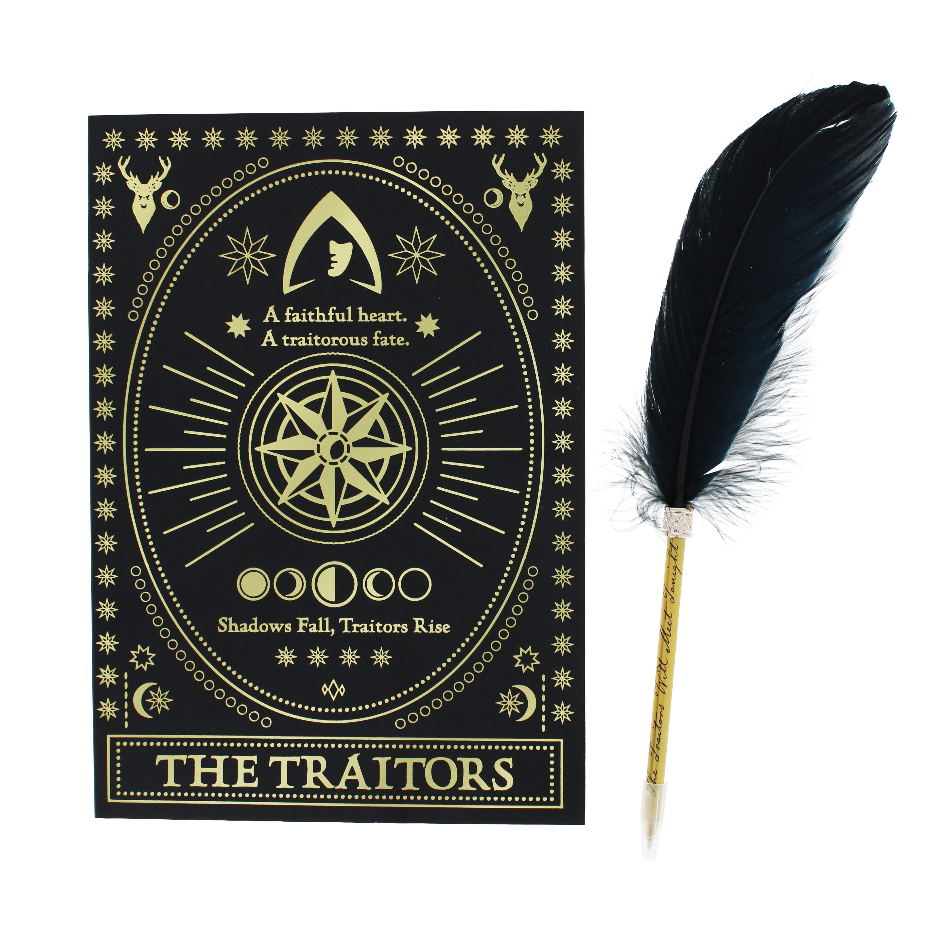 The Traitors Notebook & Pen